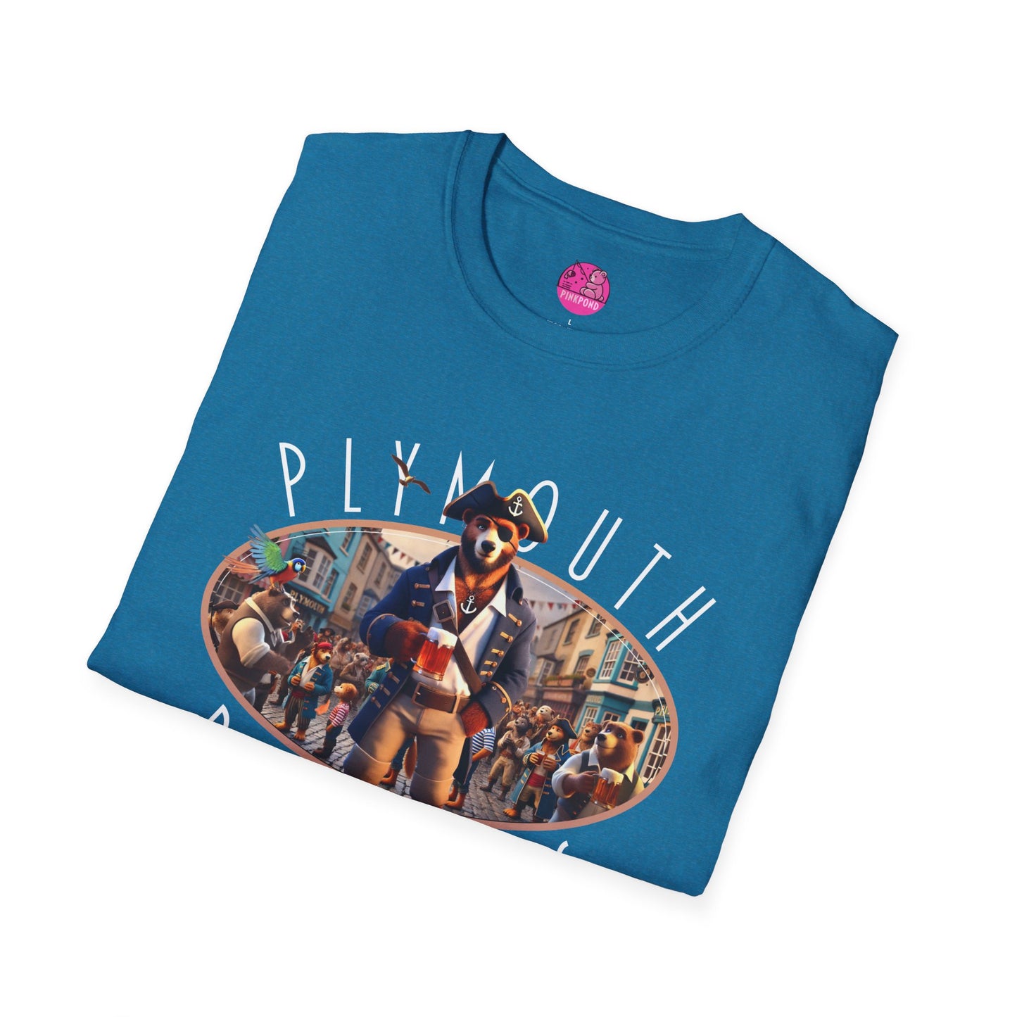 Plymouth Pirates Bear T-Shirt