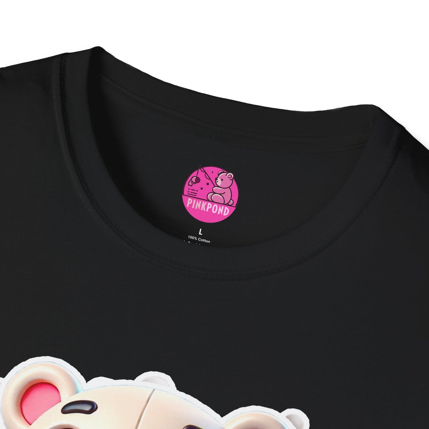 Pepe the Polar Bear T-Shirt - The Coolest Bear Around | Unisex Softstyle Tee