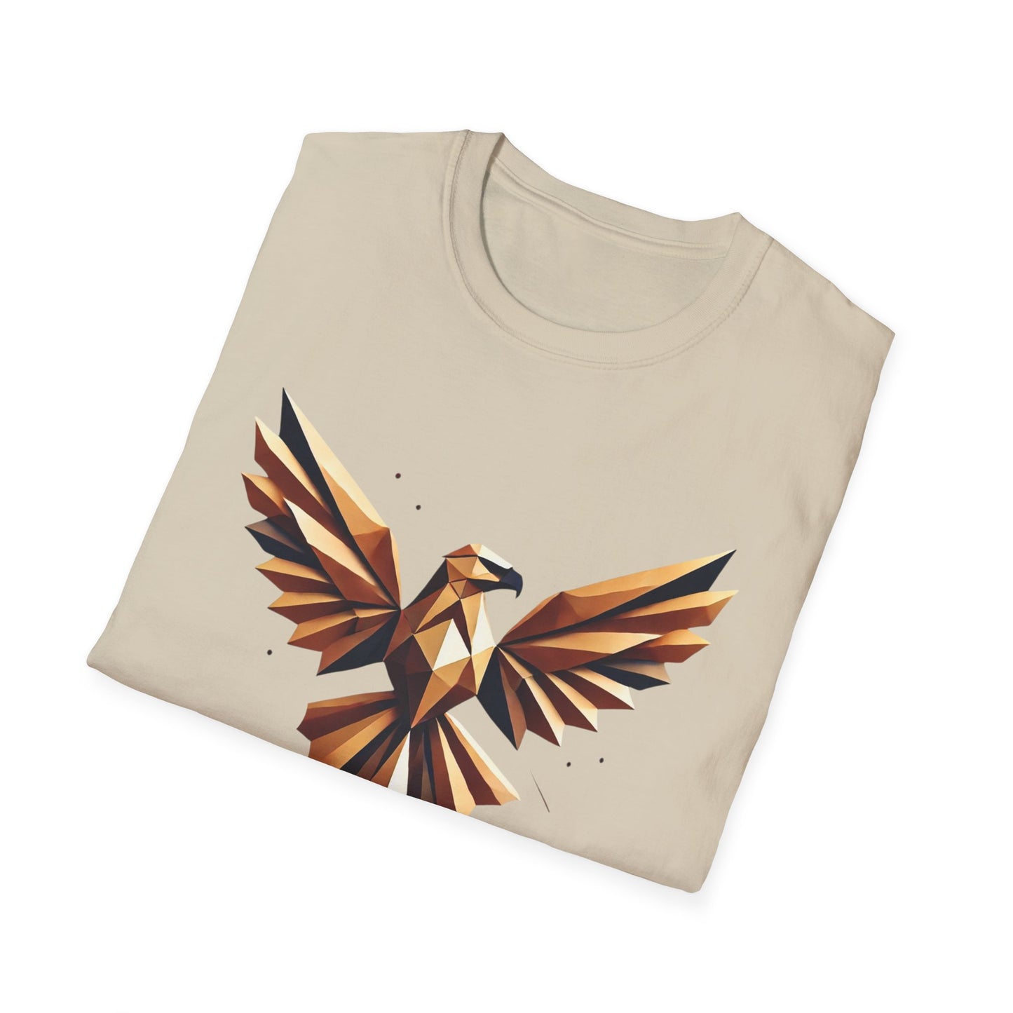 Phoenix Rise Unisex Softstyle T-Shirt - Bold Graphic Tee for Nature Lovers