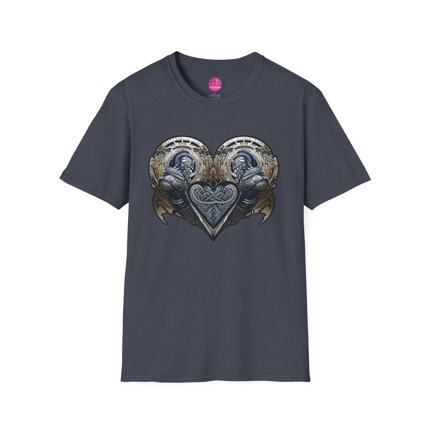 Cybernetic Trojan – Twin Guardians of the Heart T-shirt