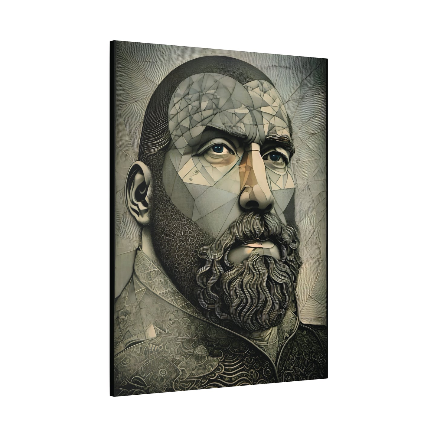 Fractured Peace - Fine Art Print by Andrew McCarter adapted from a drawing by David Lake