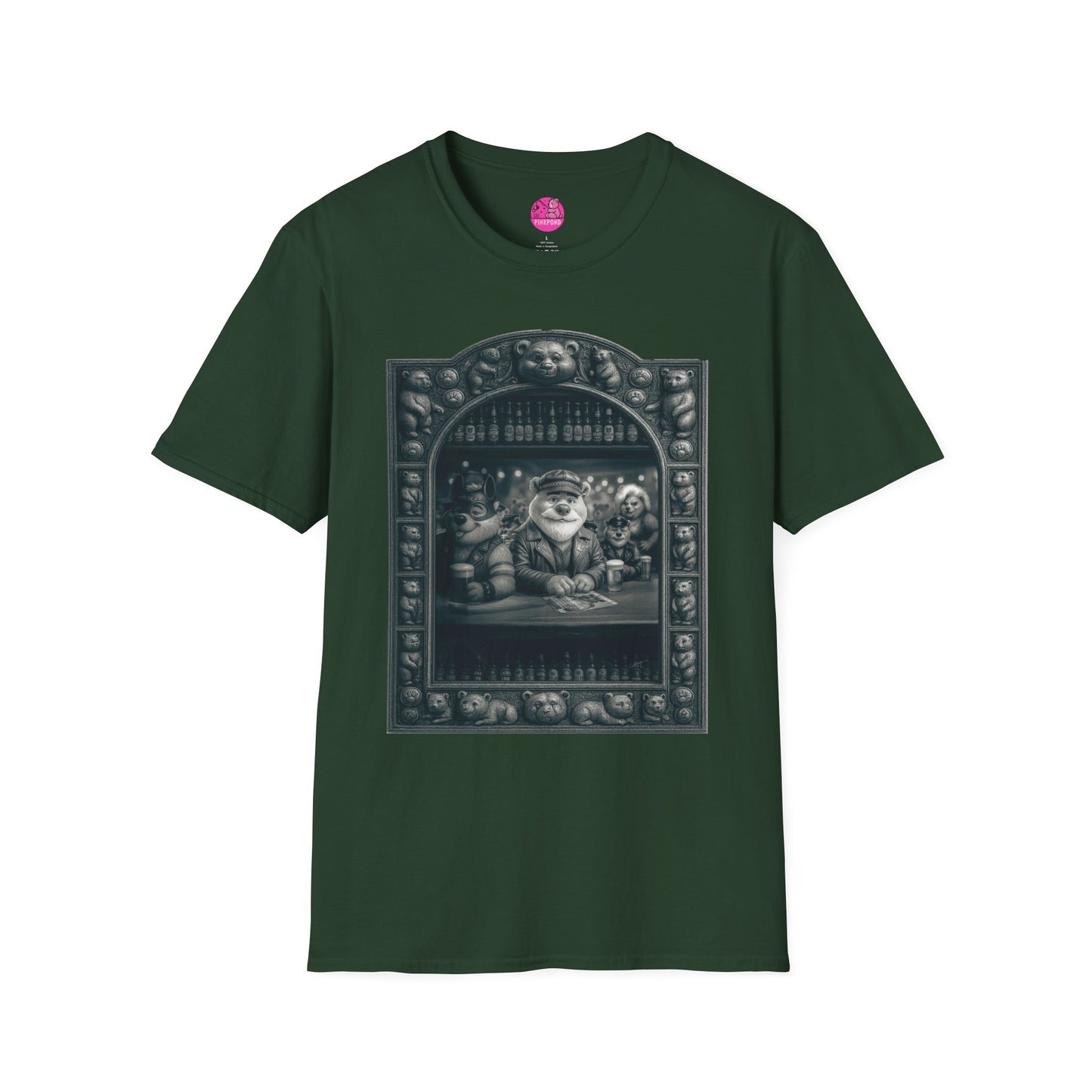 Bear Bar Mirror T-Shirt
