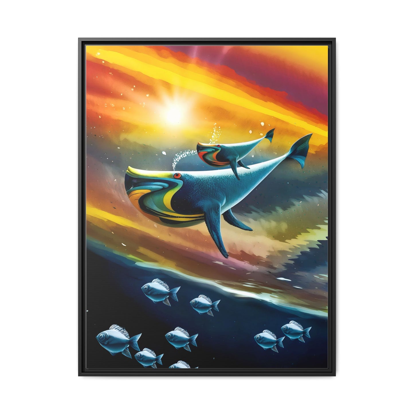 Celestial Whale by Andrew McCarter - Art Print