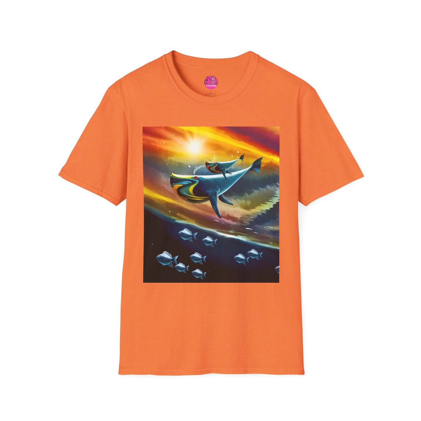 Celestial Whale Adventure T-Shirt