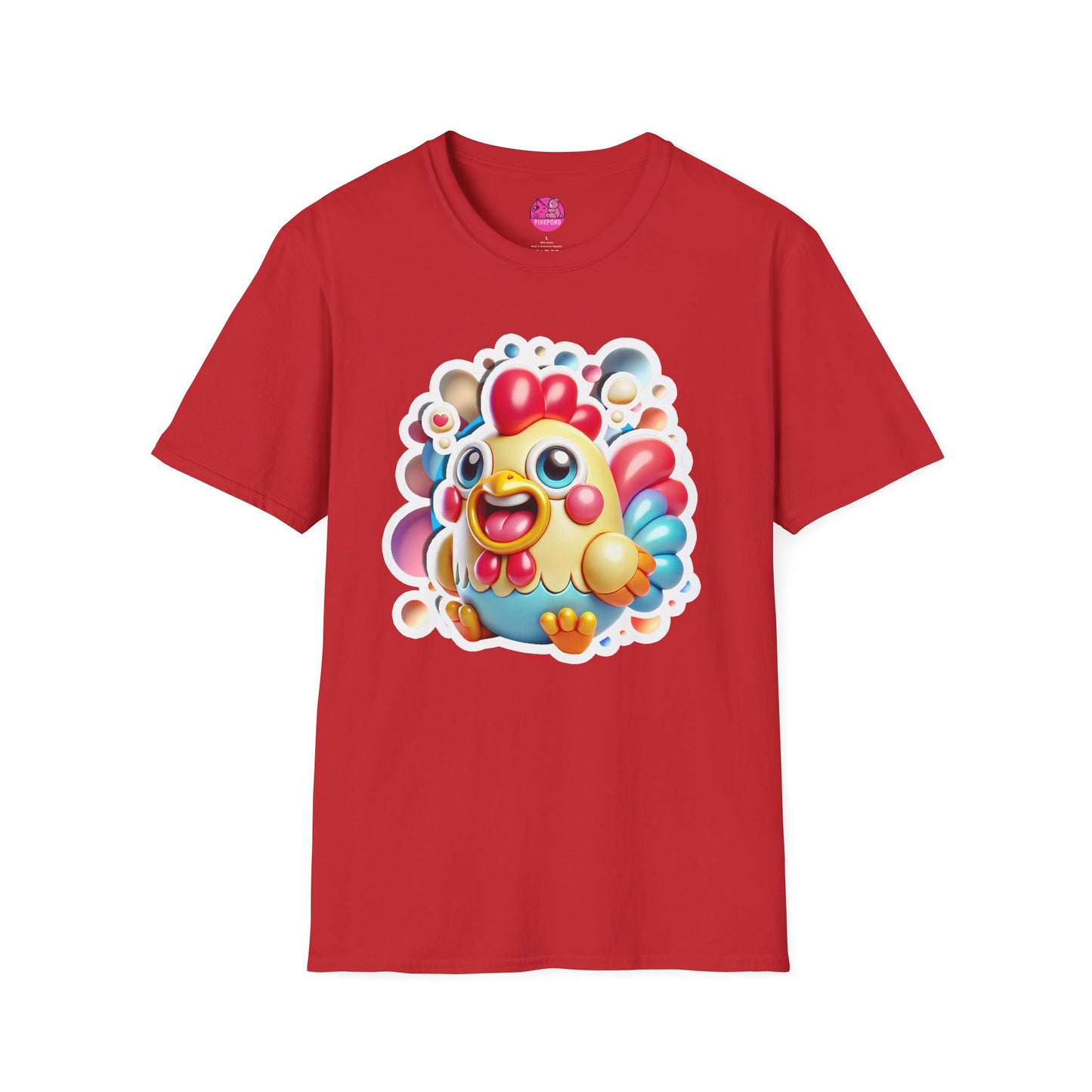 Colin Cockerel Tee - Fun Rooster Graphic Unisex T-Shirt