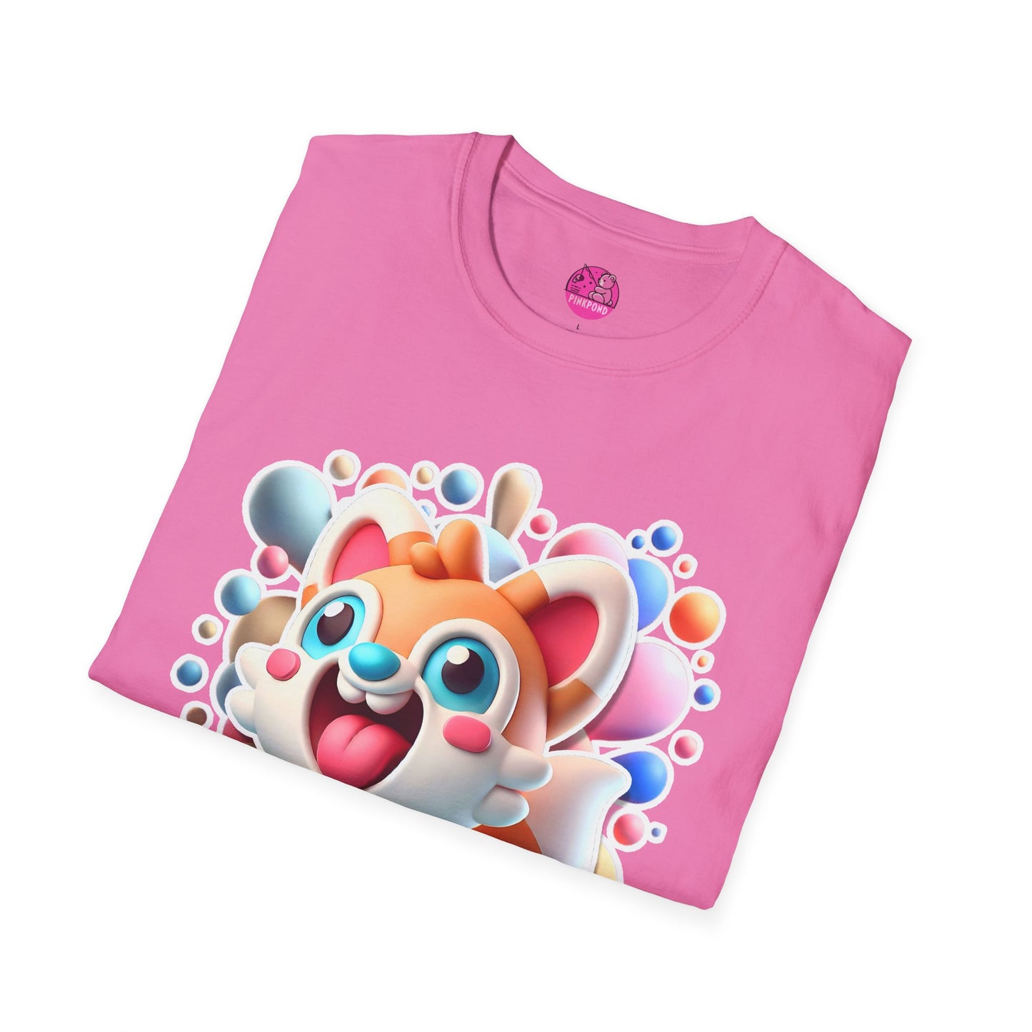Fanny the Fox T-Shirt - Bold and Colorful Unisex Tee for Fun-Loving Fashion Fans