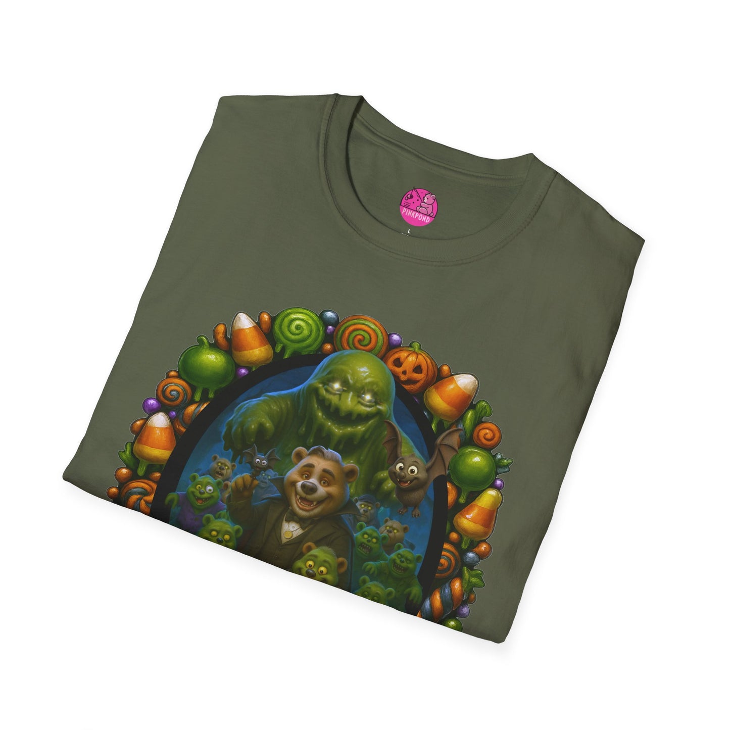 Eddy Hill Bear Halloween Graphic T-Shirt