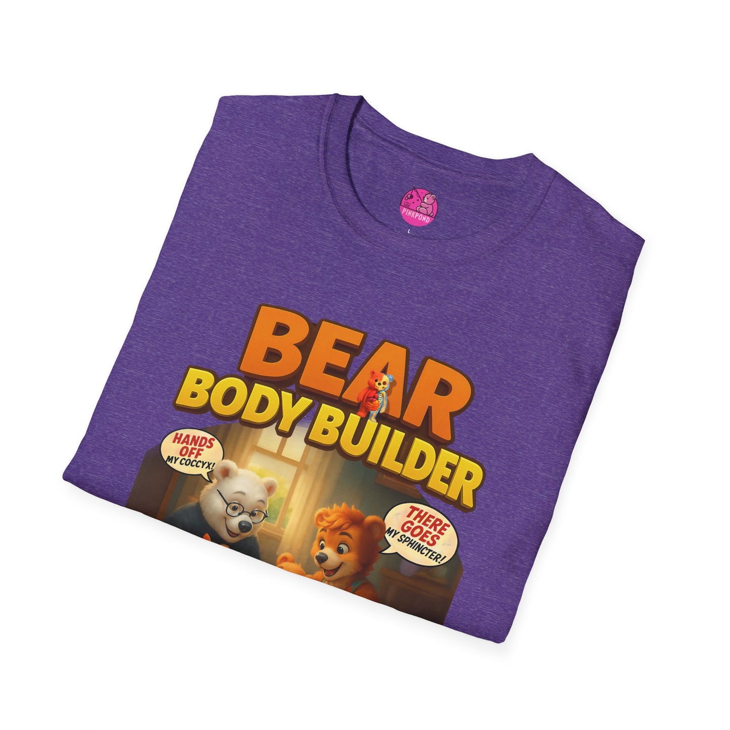 Bear Body Builder Parody Game Tee
