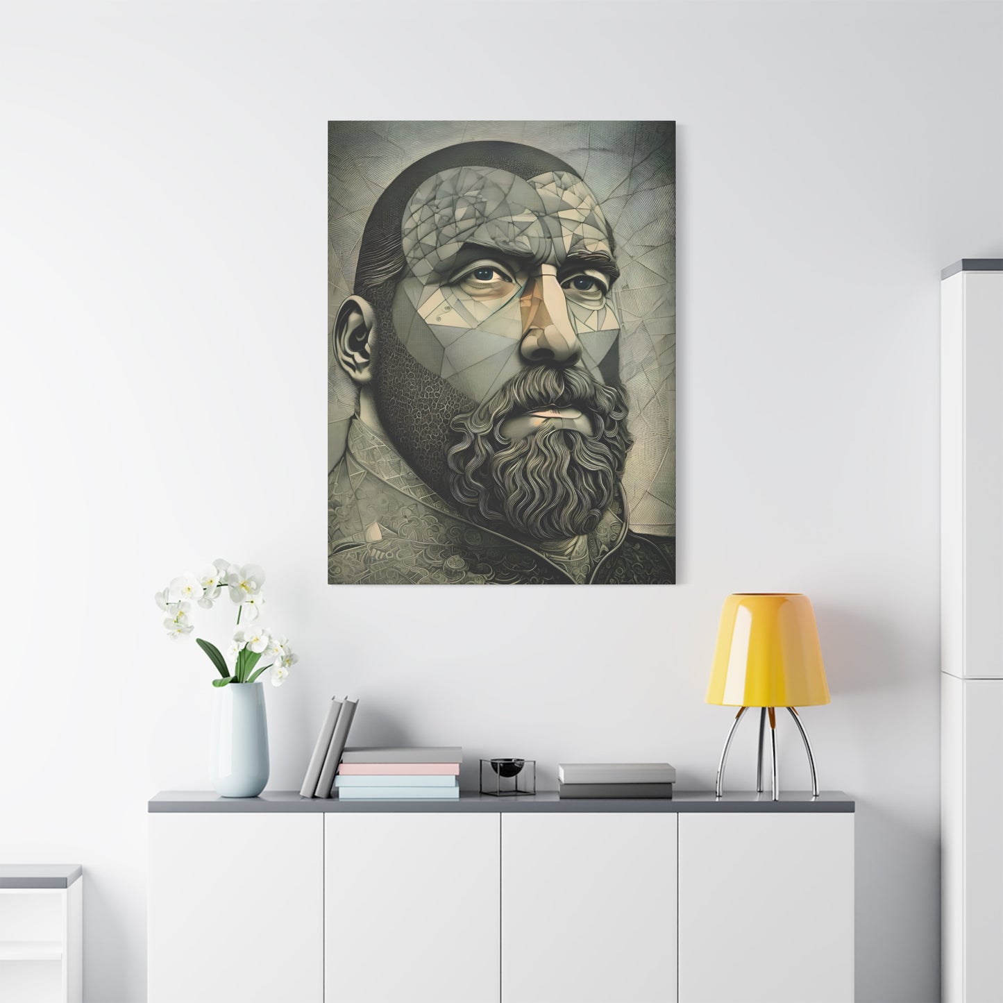 Fractured Peace -  Fine Art Print by Andrew McCarter adapted from a drawing by David Lake
