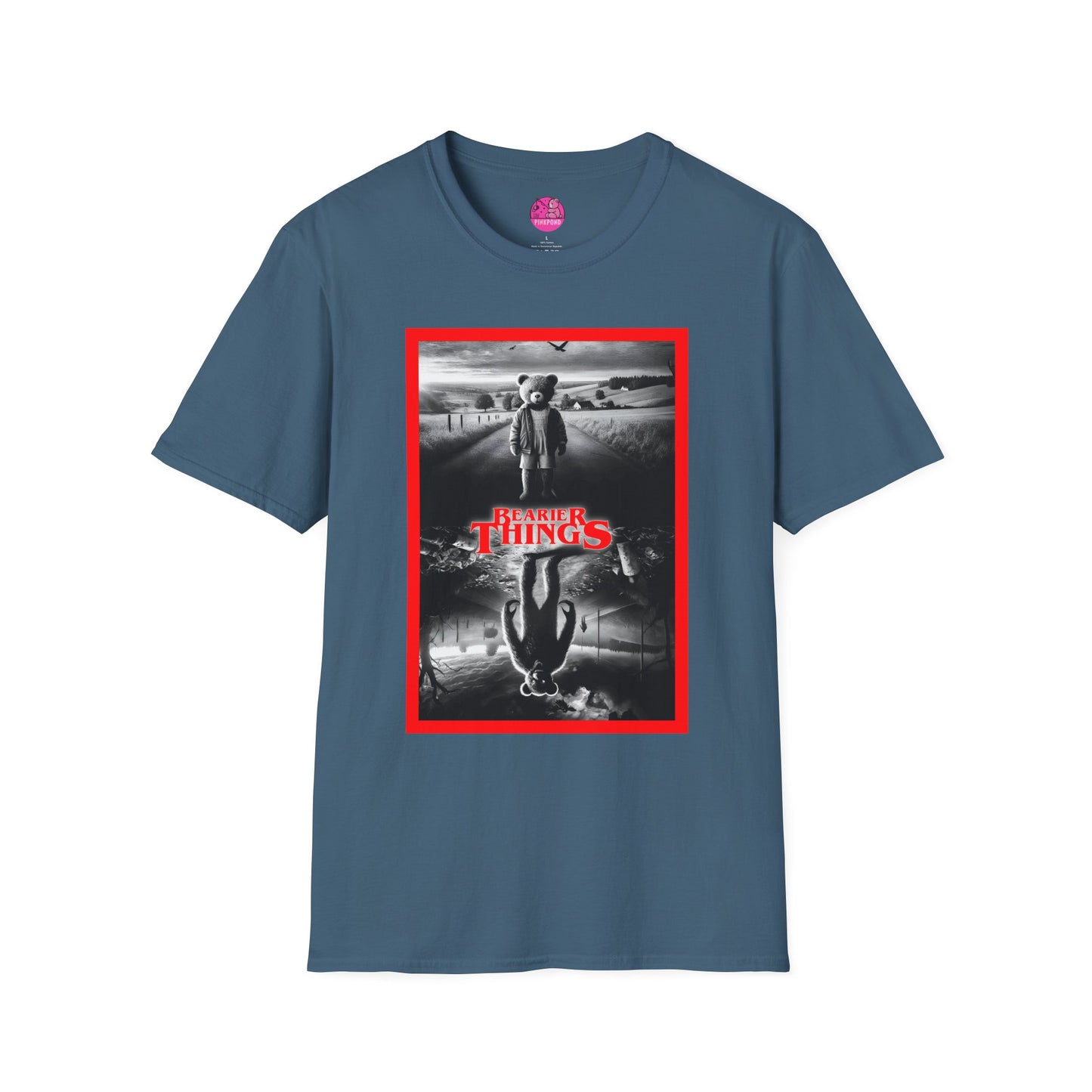 Bearier Things – Monochrome Horror T-Shirt