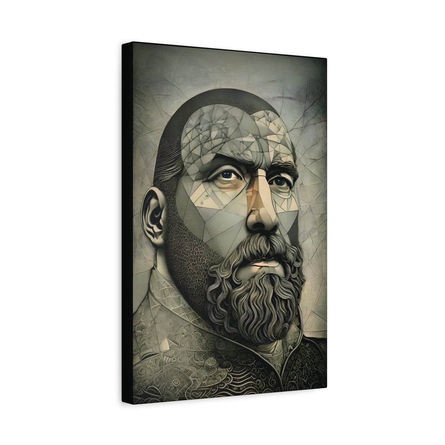 Fractured Peace - Fine Art Print by Andrew McCarter adapted from a drawing by David Lake