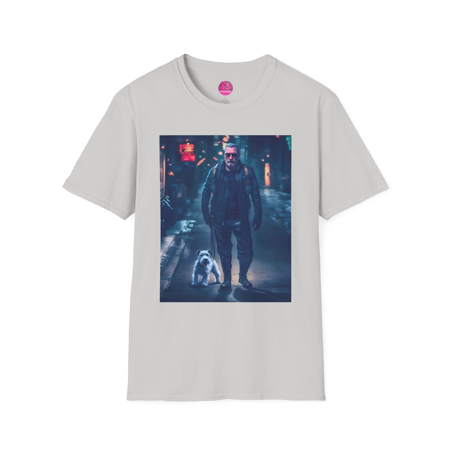 Midnight Stroll Graphic T-Shirt - Artwork by Andrew McCarter