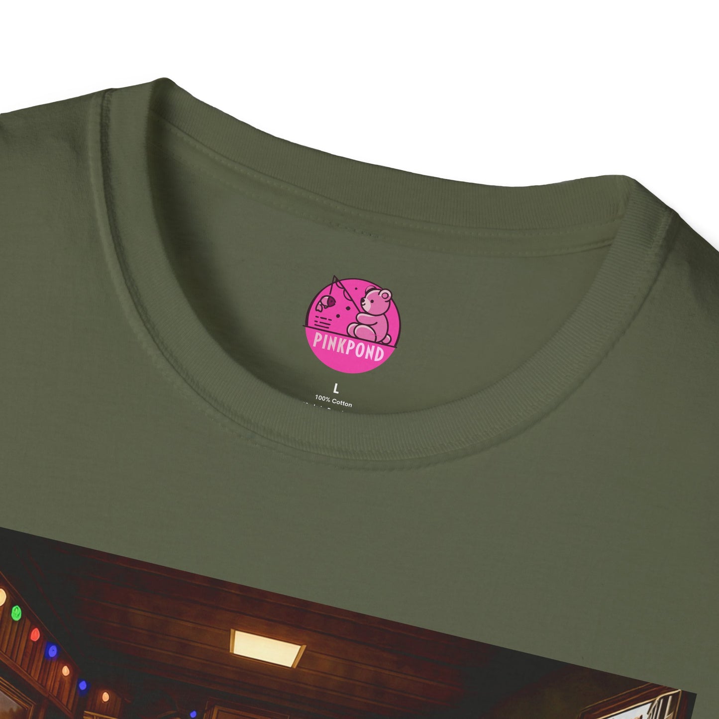 Vintage Bookstore Bear T-Shirt