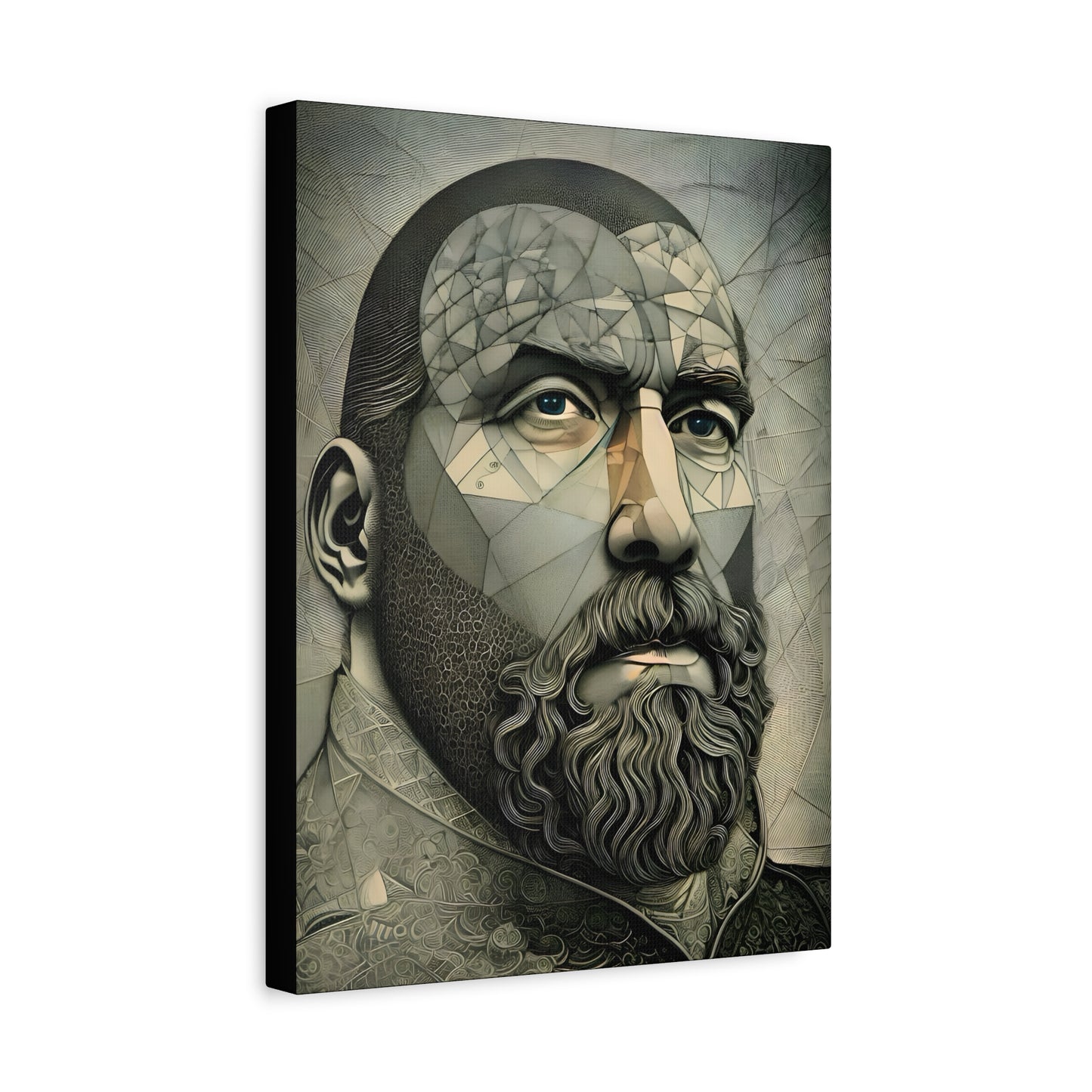 Fractured Peace -  Fine Art Print by Andrew McCarter adapted from a drawing by David Lake