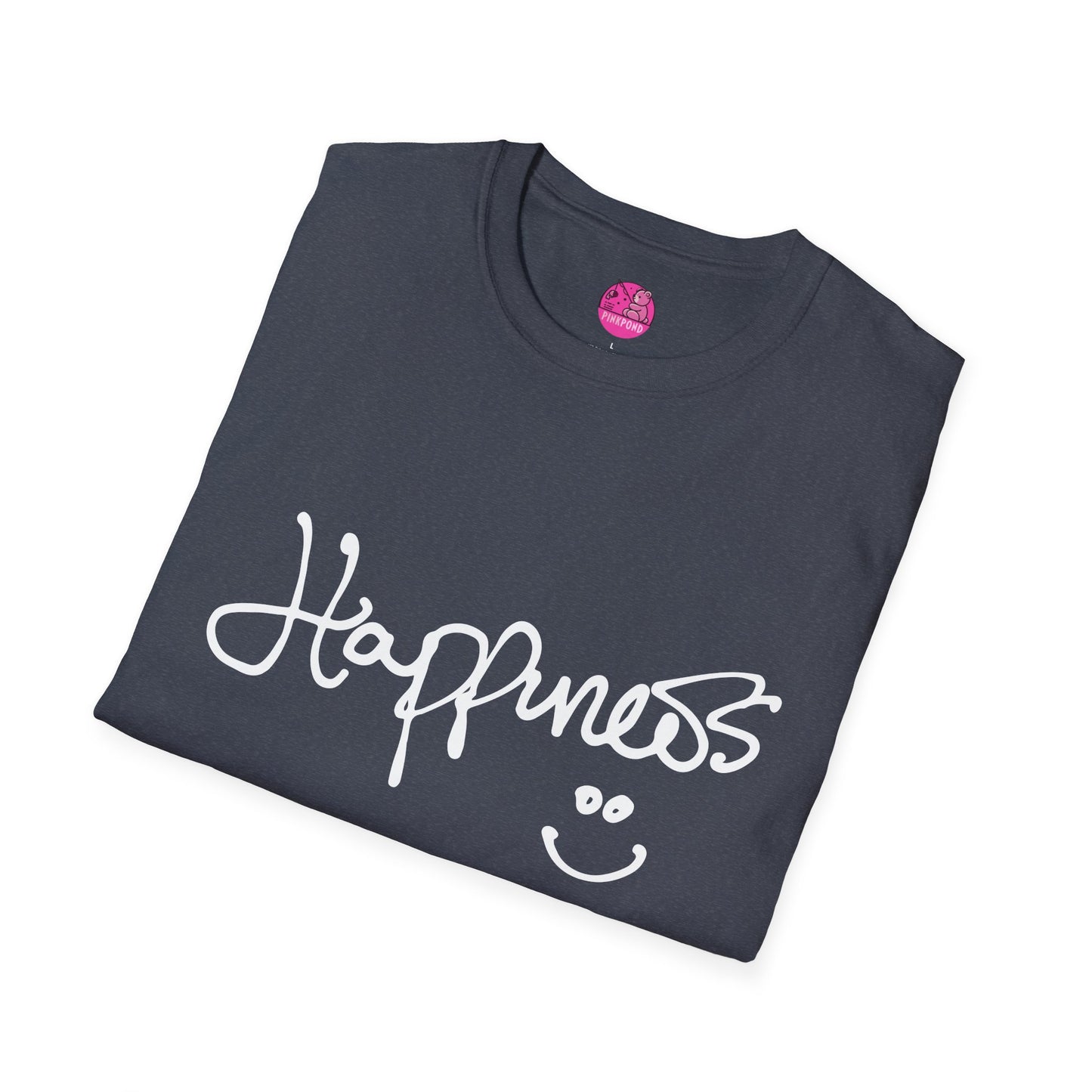 Happiness - Minimalist Positive Vibes T-Shirt