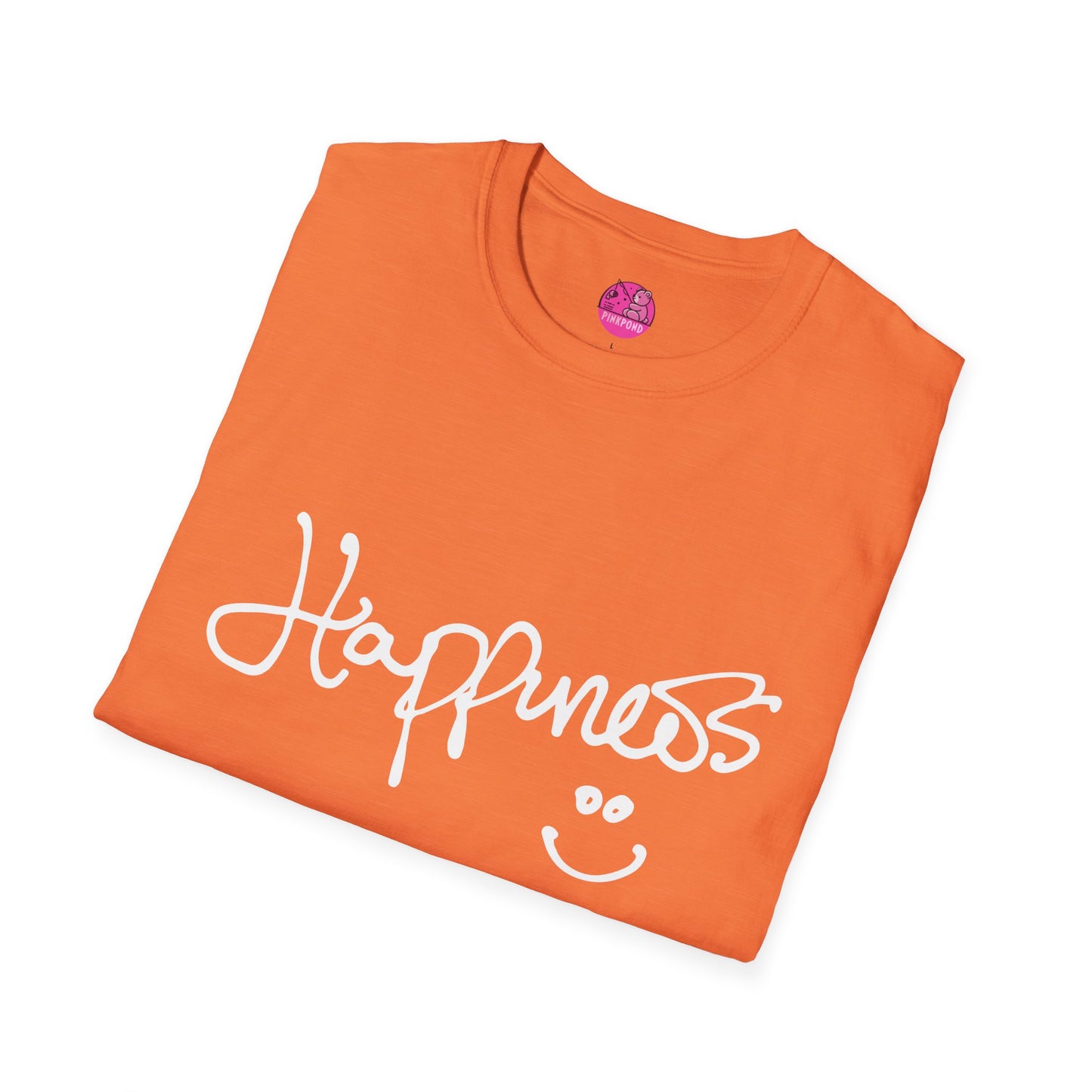 Happiness - Minimalist Positive Vibes T-Shirt