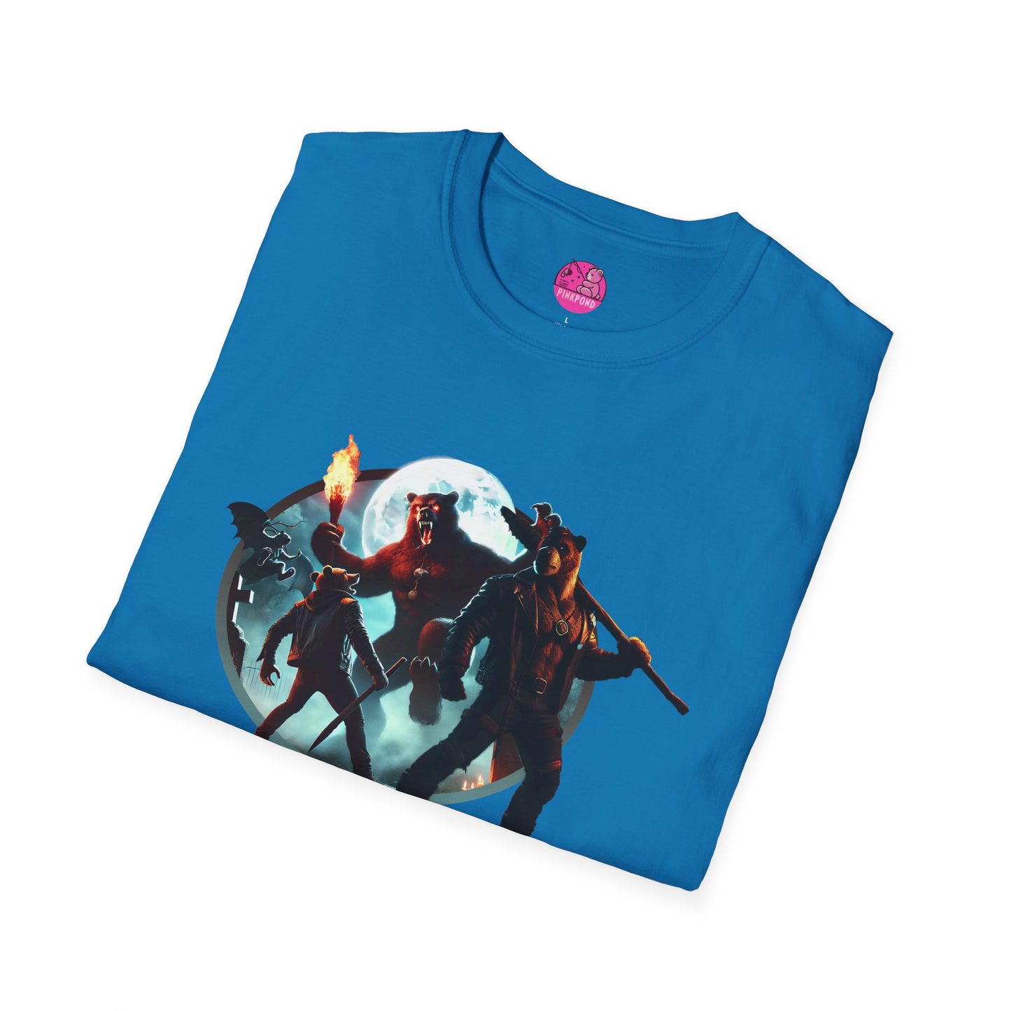 VampBear Slayer T-Shirt - Horror, Humour, and Chaos