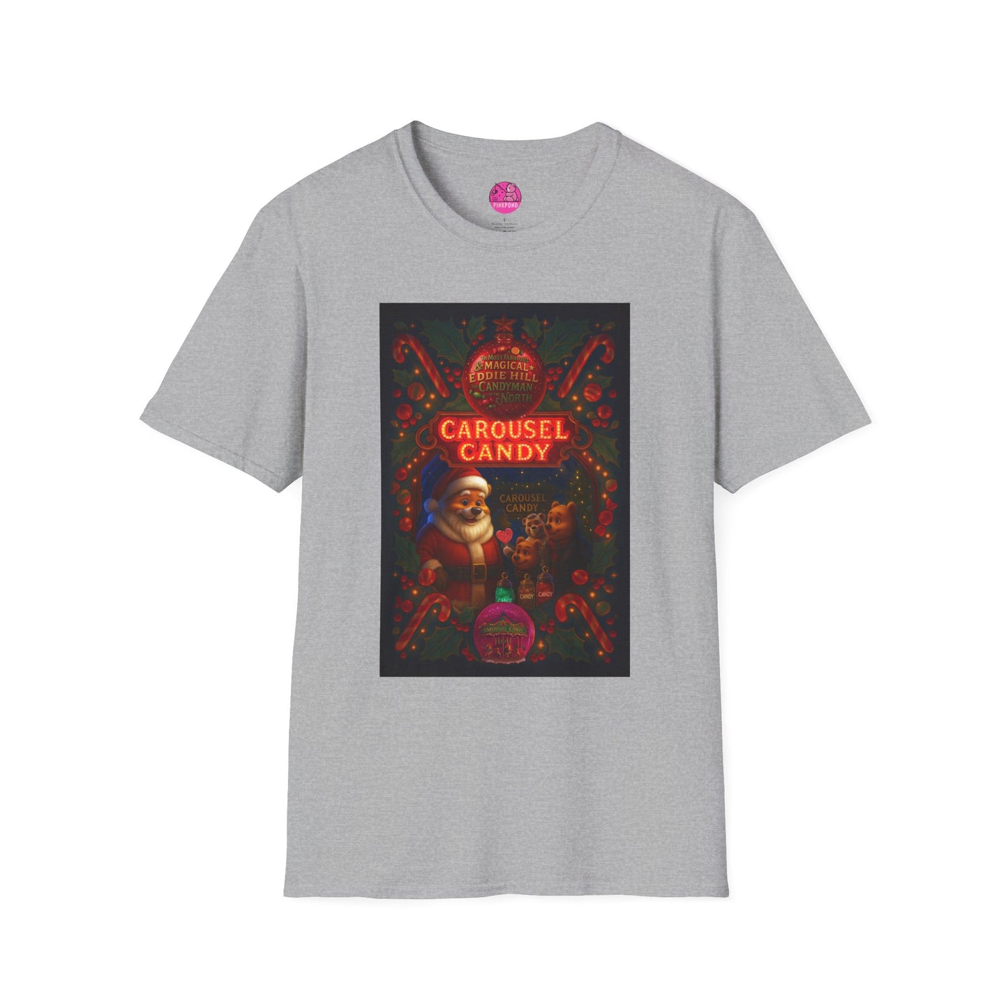 Carousel Candy Christmas T-Shirt — Eddie Hill, The Candyman of the North