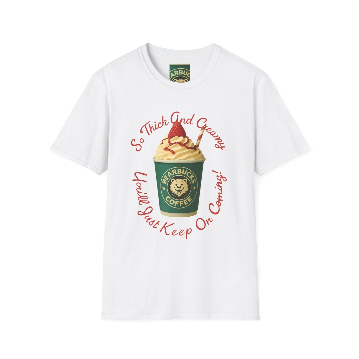 Bearbucks Coffee T-Shirt - So Thick and Creamy Vintage Design