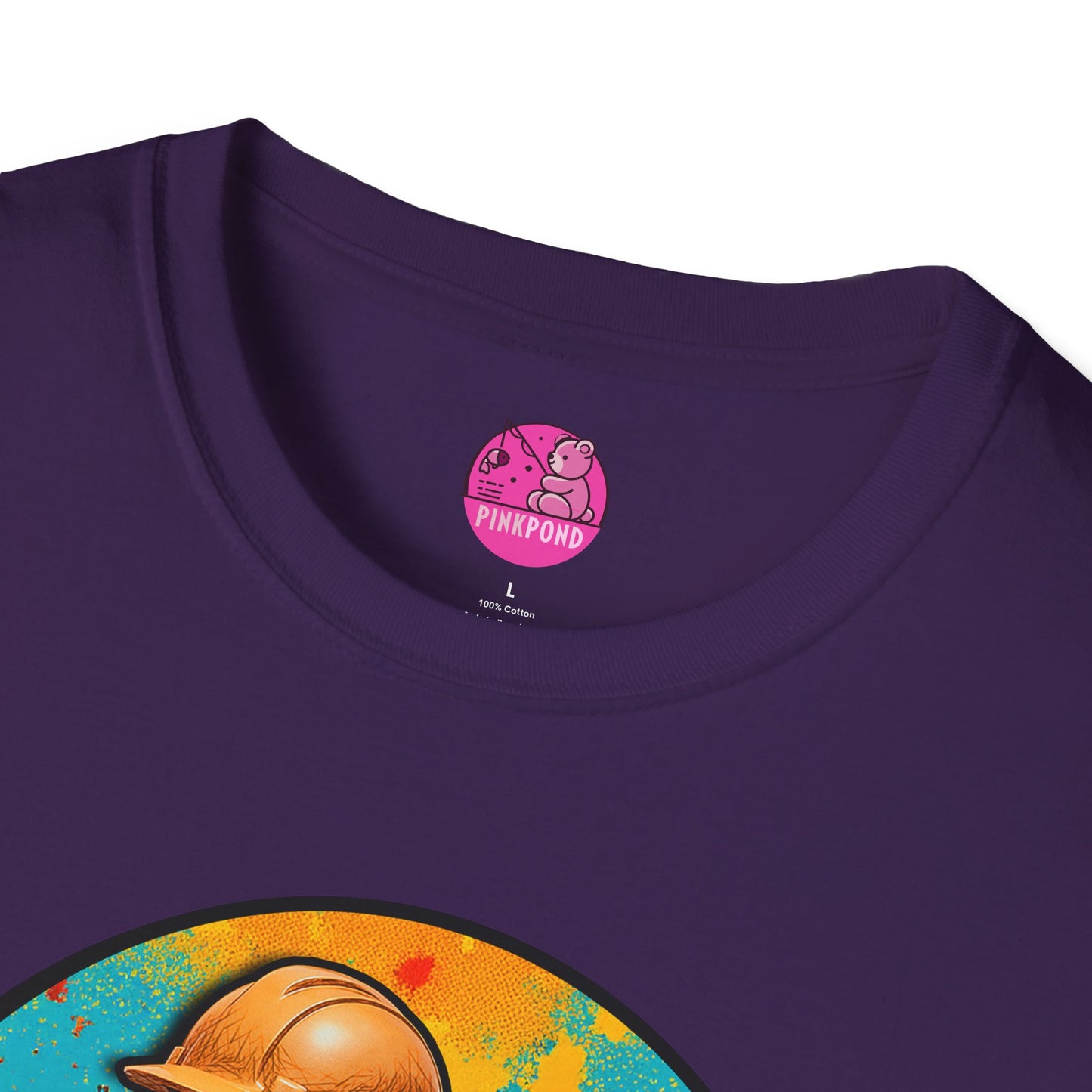 Graphic Tee Builder’s Bum Bear Unisex Softstyle T-Shirt