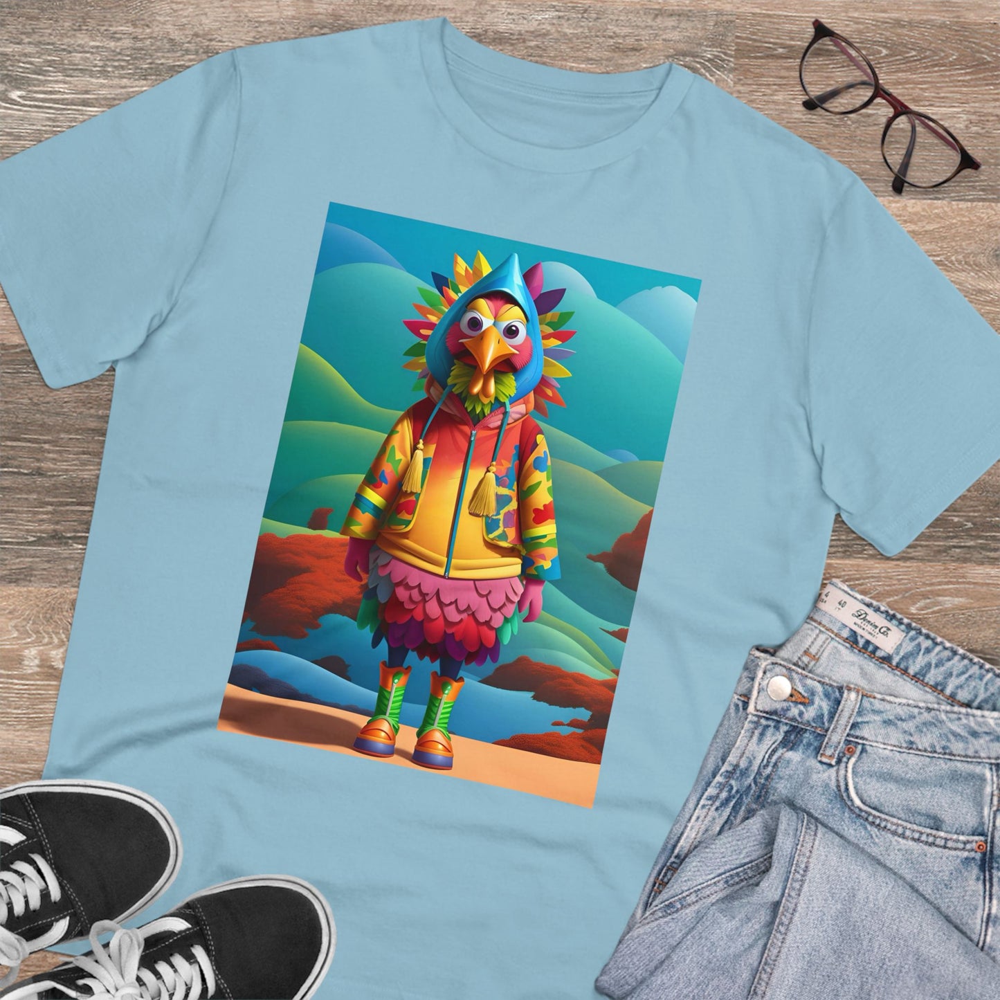 Tony the Turkey T-shirt - Unisex Fun and Funky Design