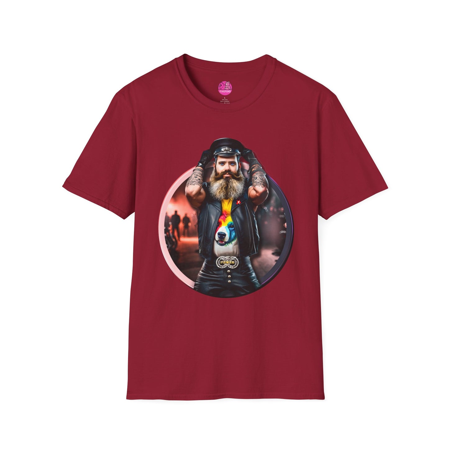 Leather Bear Power T-Shirt
