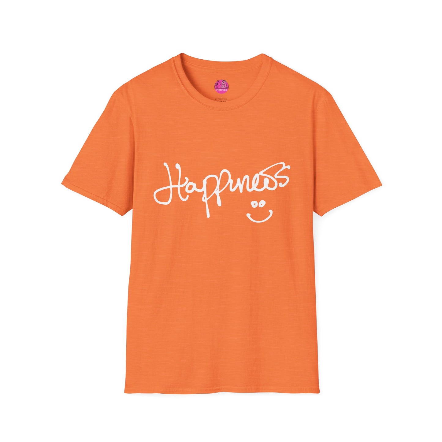 Happiness - Minimalist Positive Vibes T-Shirt