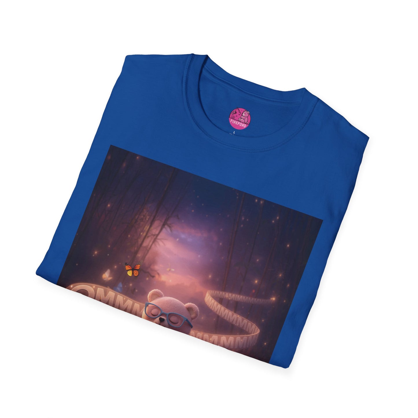 Meditating Bear Dusk Dreamscape T-Shirt