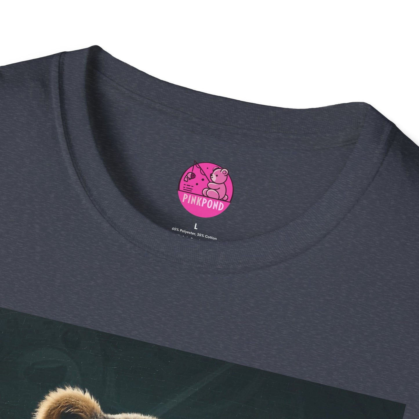 Boss Bear Graphic Tee - Unisex Softstyle T-Shirt for Power Players