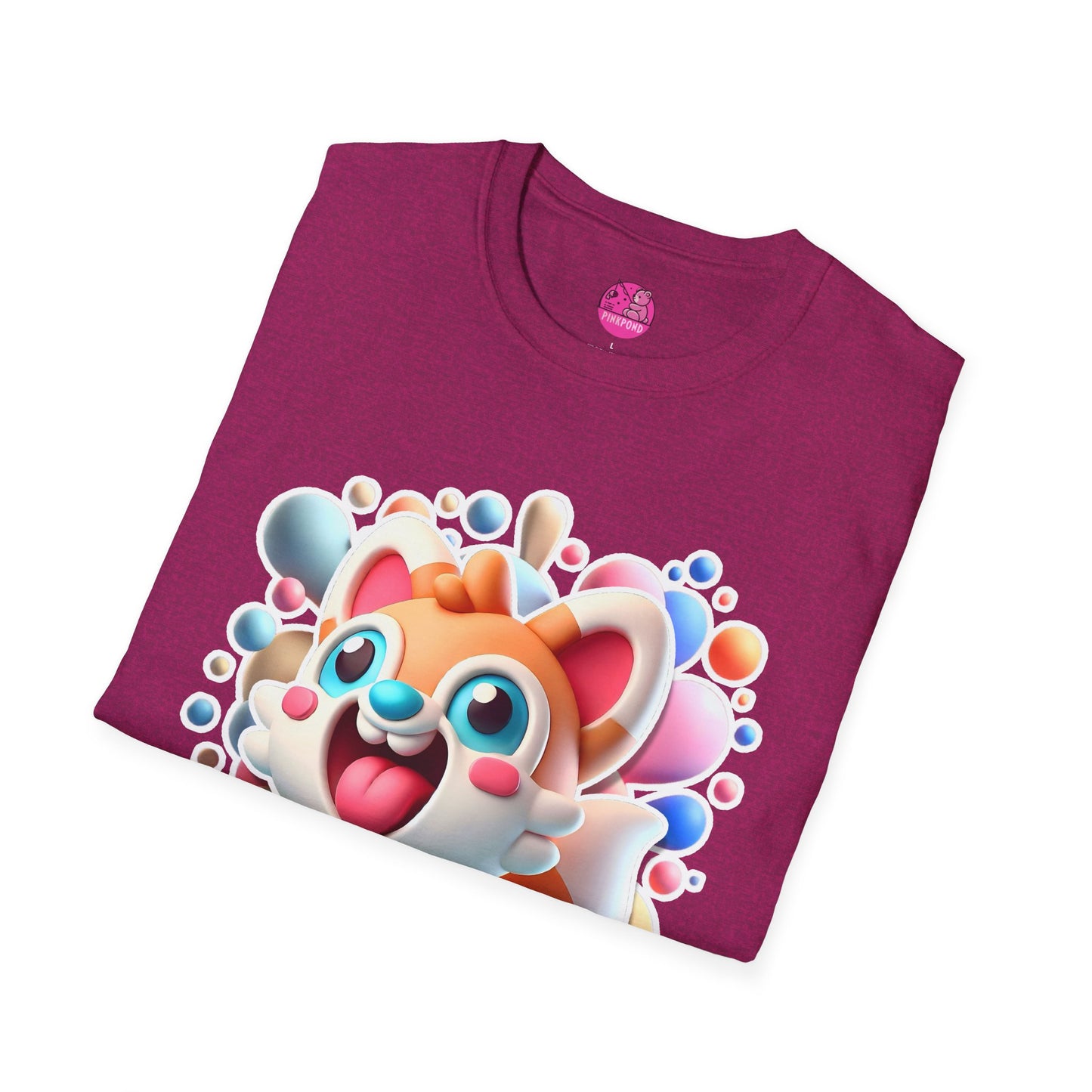 Fanny the Fox T-Shirt - Bold and Colorful Unisex Tee for Fun-Loving Fashion Fans