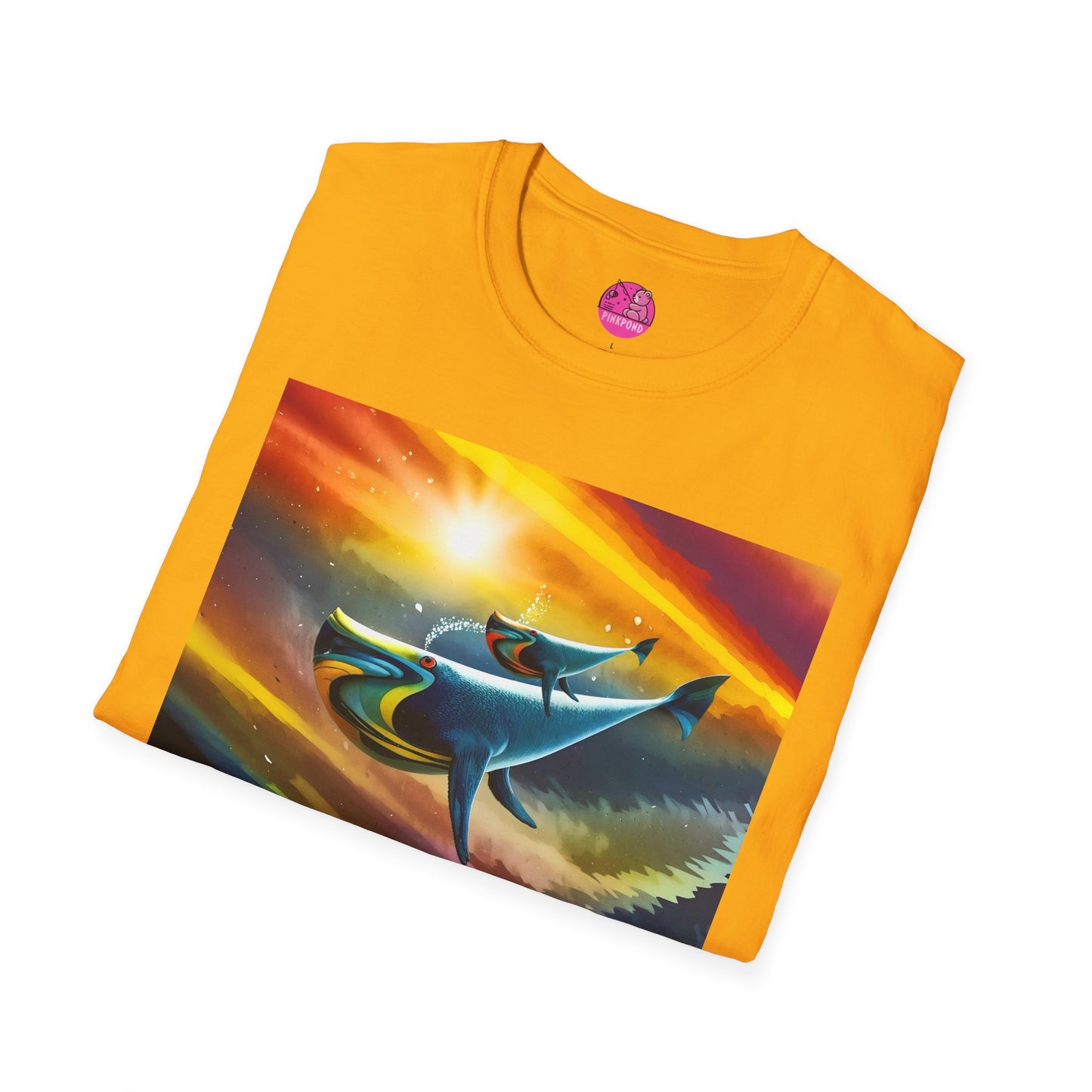Celestial Whale Adventure T-Shirt