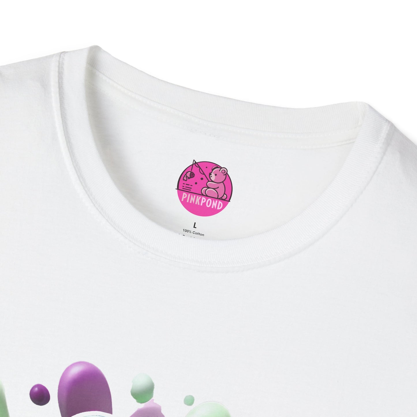 Eugene the Elephant T-Shirt - Unisex Softstyle Tee with Big Ears and Playful Charm