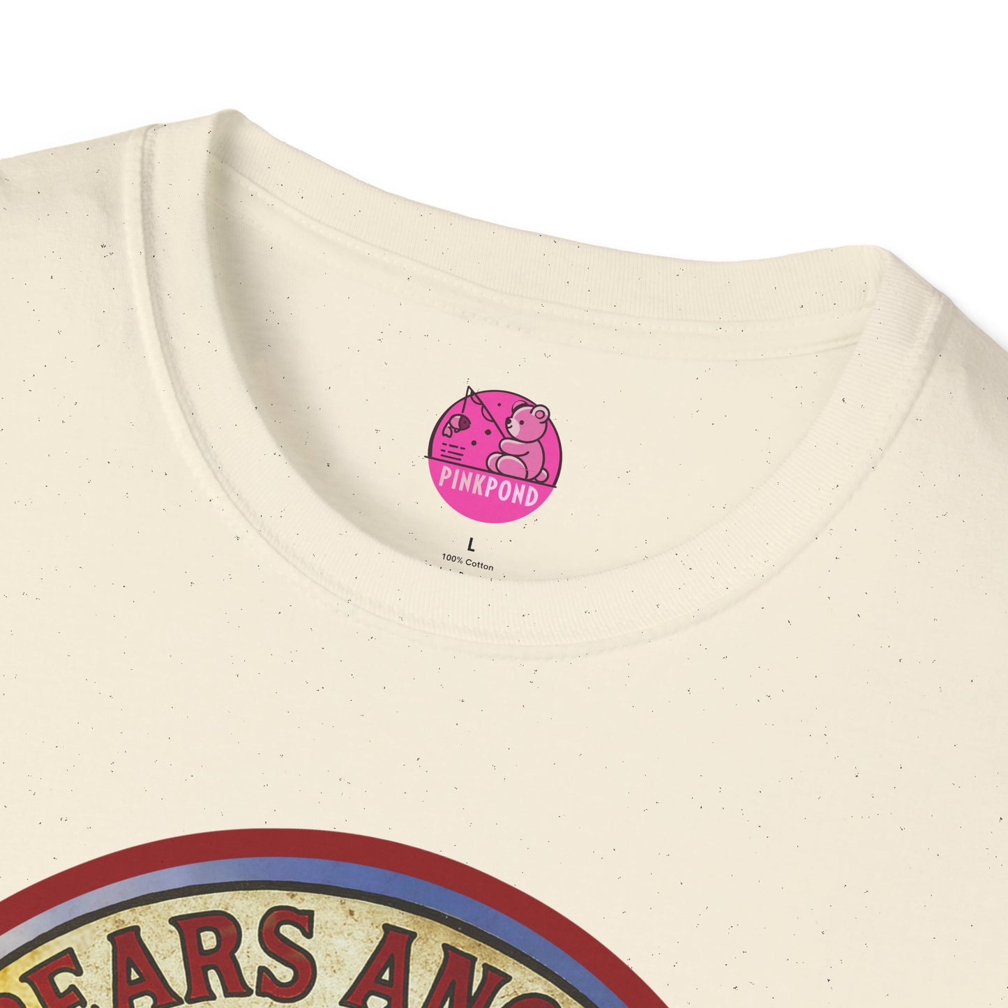 Biker Bear T-Shirt - Bears Angels Roundel, Ride With Pride