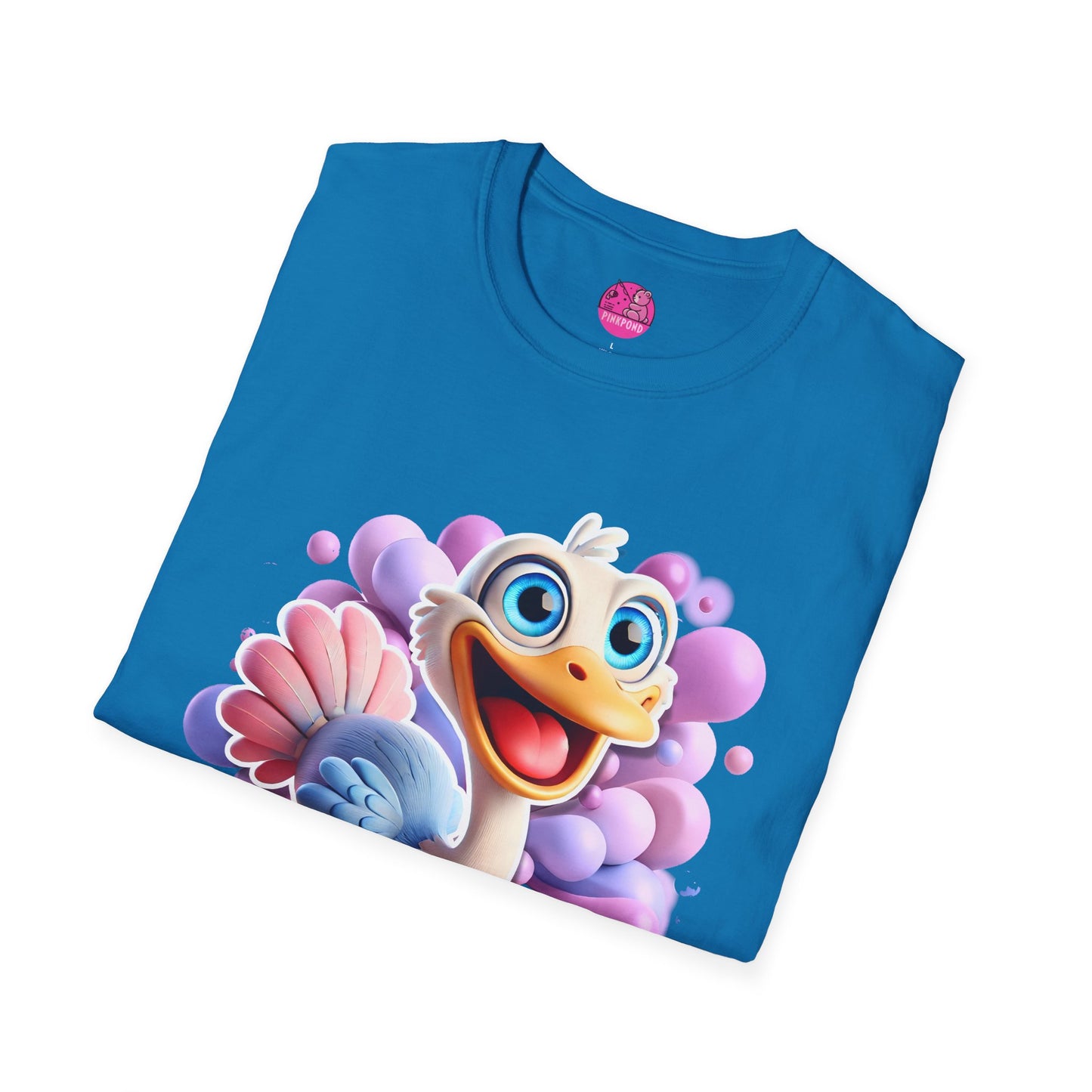 Osma the Ostrich T-Shirt – Speed, Smiles, and Sass!! - Unisex Softstyle Tee