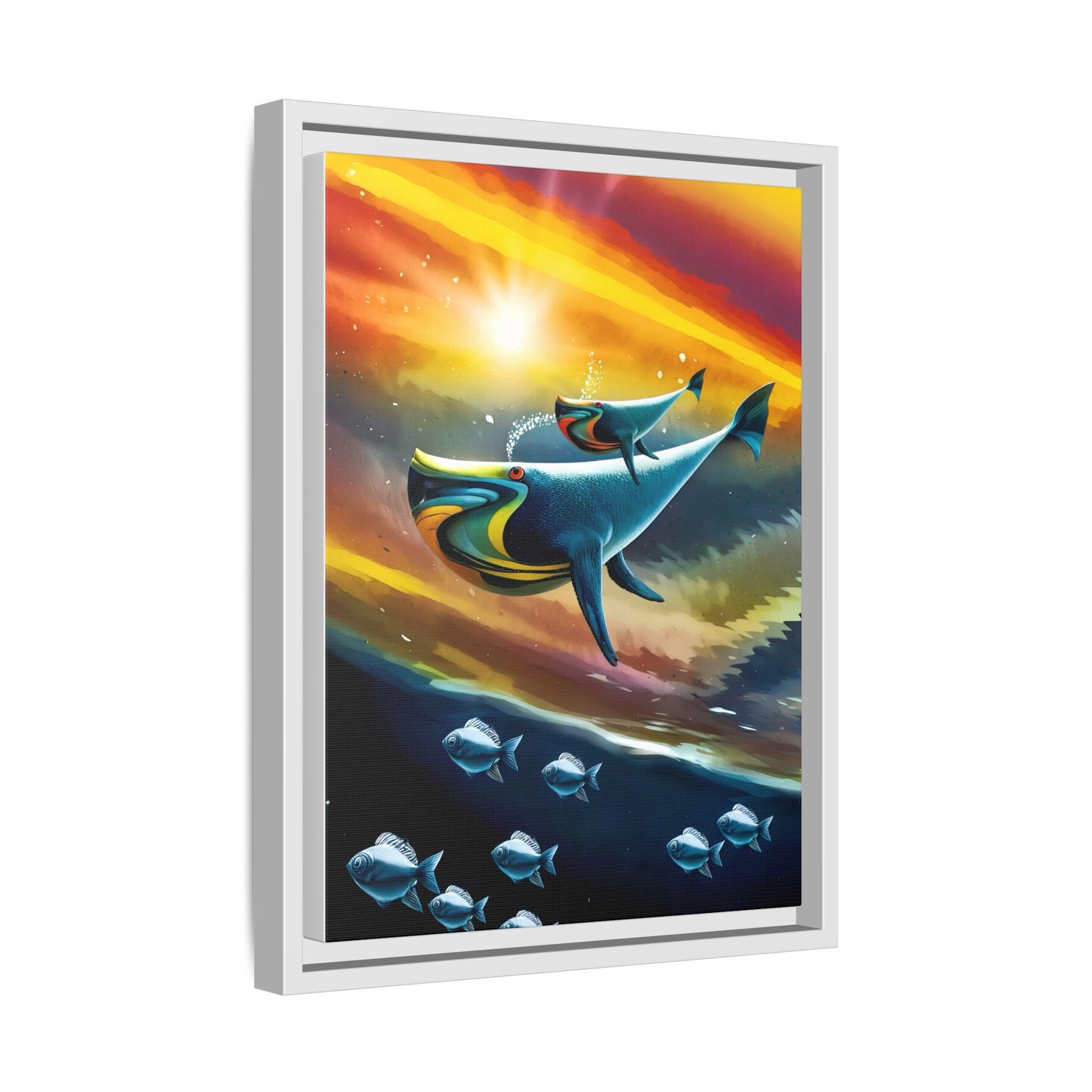 Celestial Whale by Andrew McCarter - Art Print