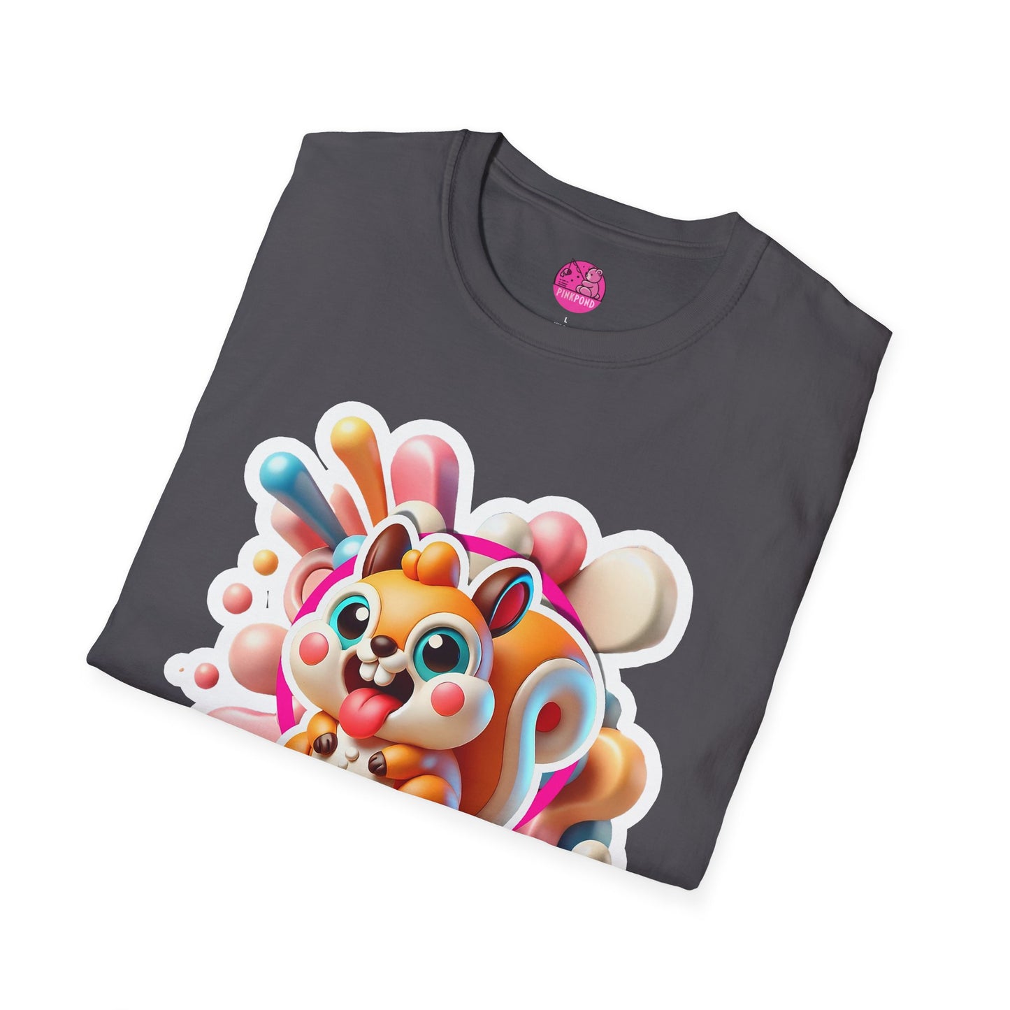 Cyril Squirrel T-Shirt - Nutty and Playful Unisex Tee for Fun-Lovers 🐿️✨