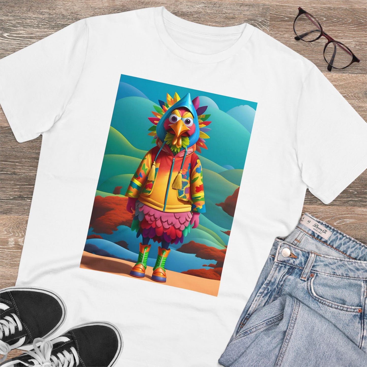 Tony the Turkey T-shirt - Unisex Fun and Funky Design