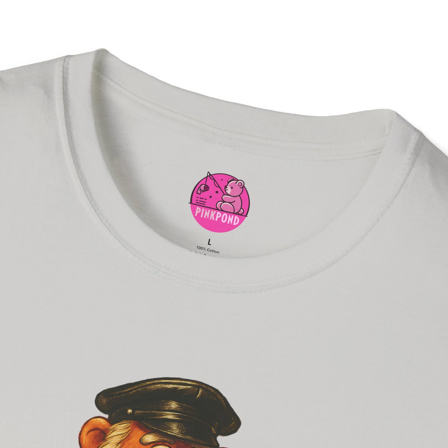 Unisex T-Shirt Leather Polar Bear Tee - WOOF Shirt Silver Beard Energy Pride Fashion