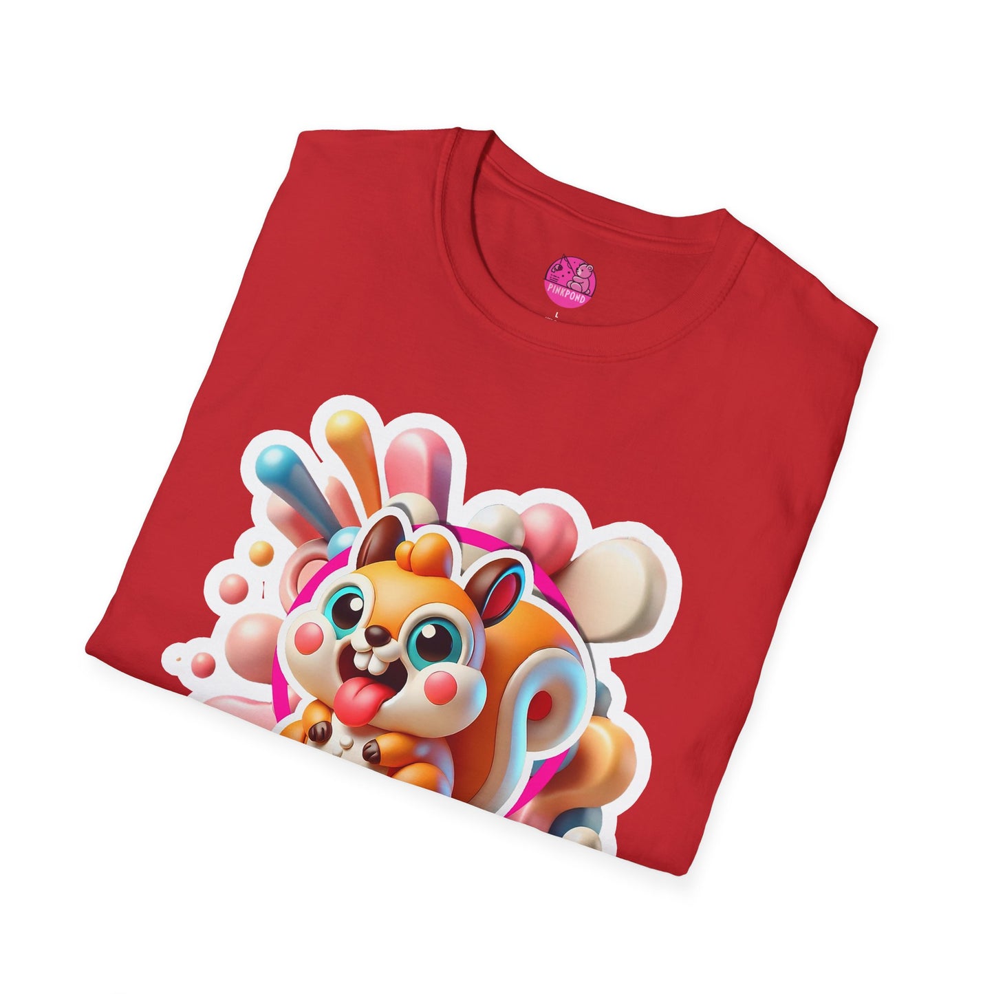 Cyril Squirrel T-Shirt - Nutty and Playful Unisex Tee for Fun-Lovers 🐿️✨