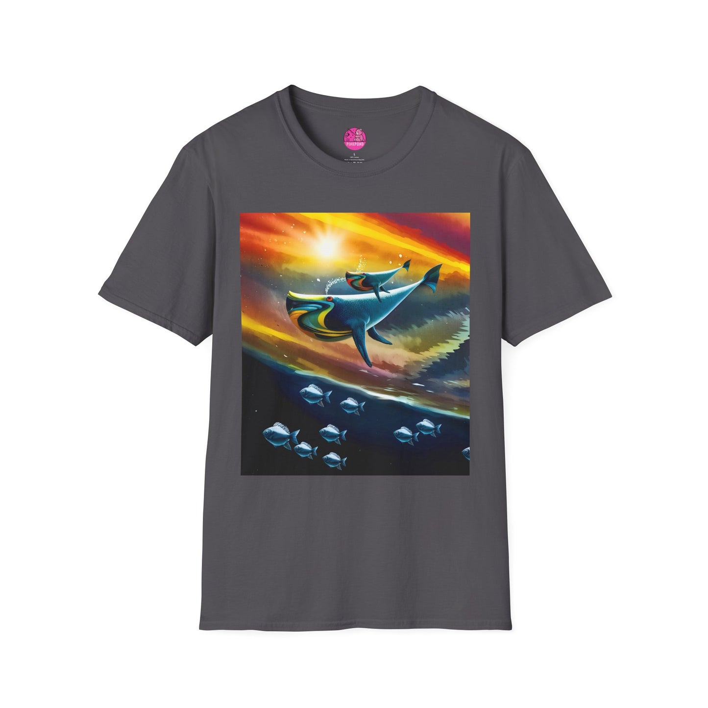 Celestial Whale Adventure T-Shirt