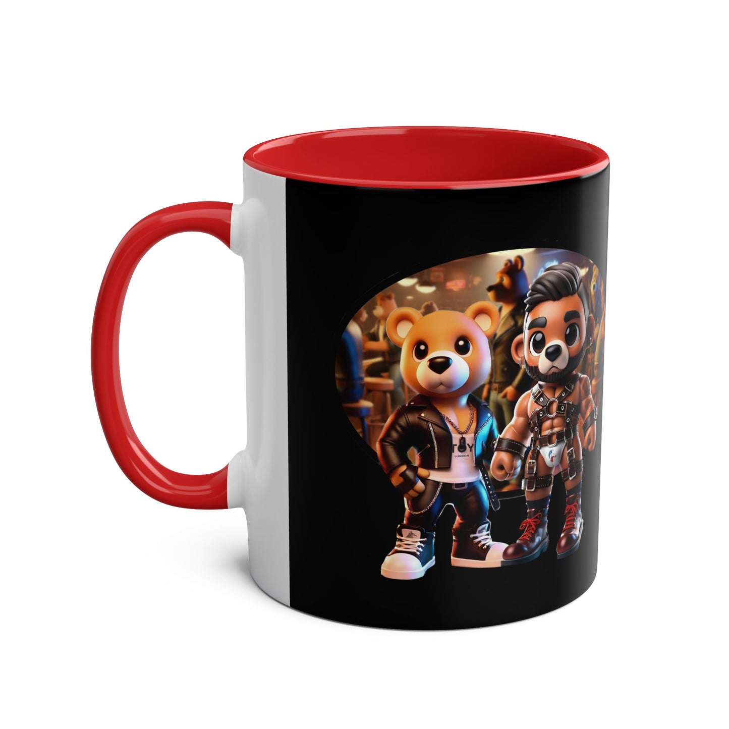 Bear Cubs on the Town - Pride Ceramic Mug