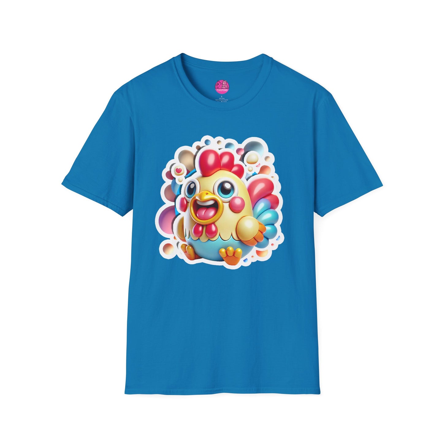 Colin Cockerel Tee - Fun Rooster Graphic Unisex T-Shirt