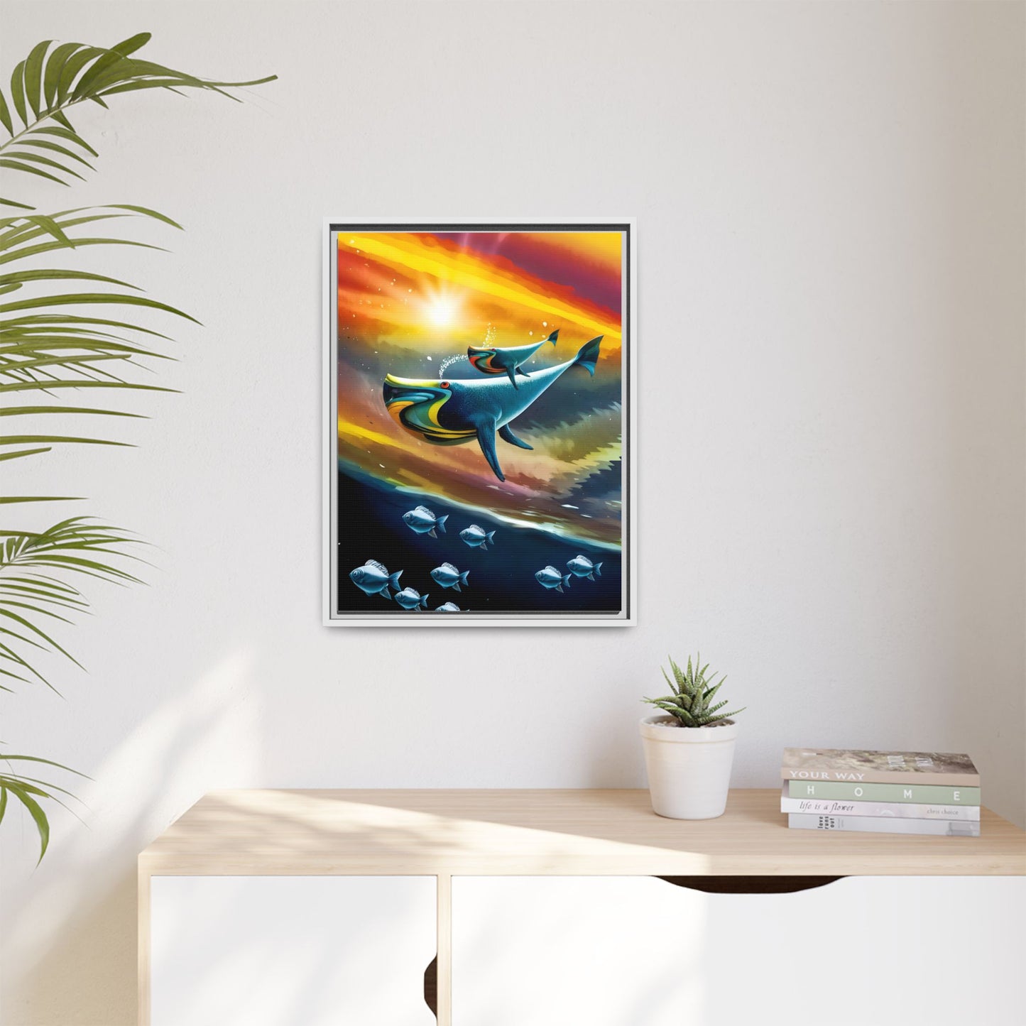 Celestial Whale by Andrew McCarter - Art Print