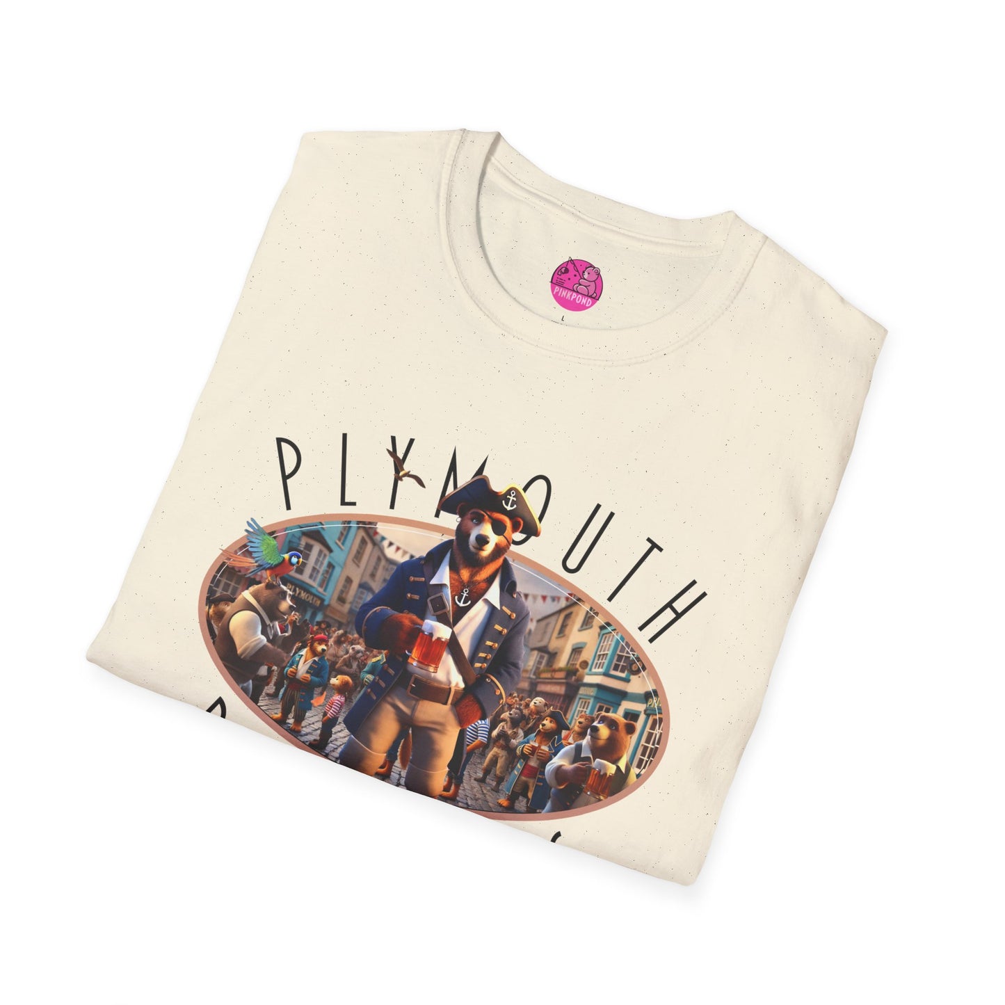 Plymouth Pirates Bear T-Shirt
