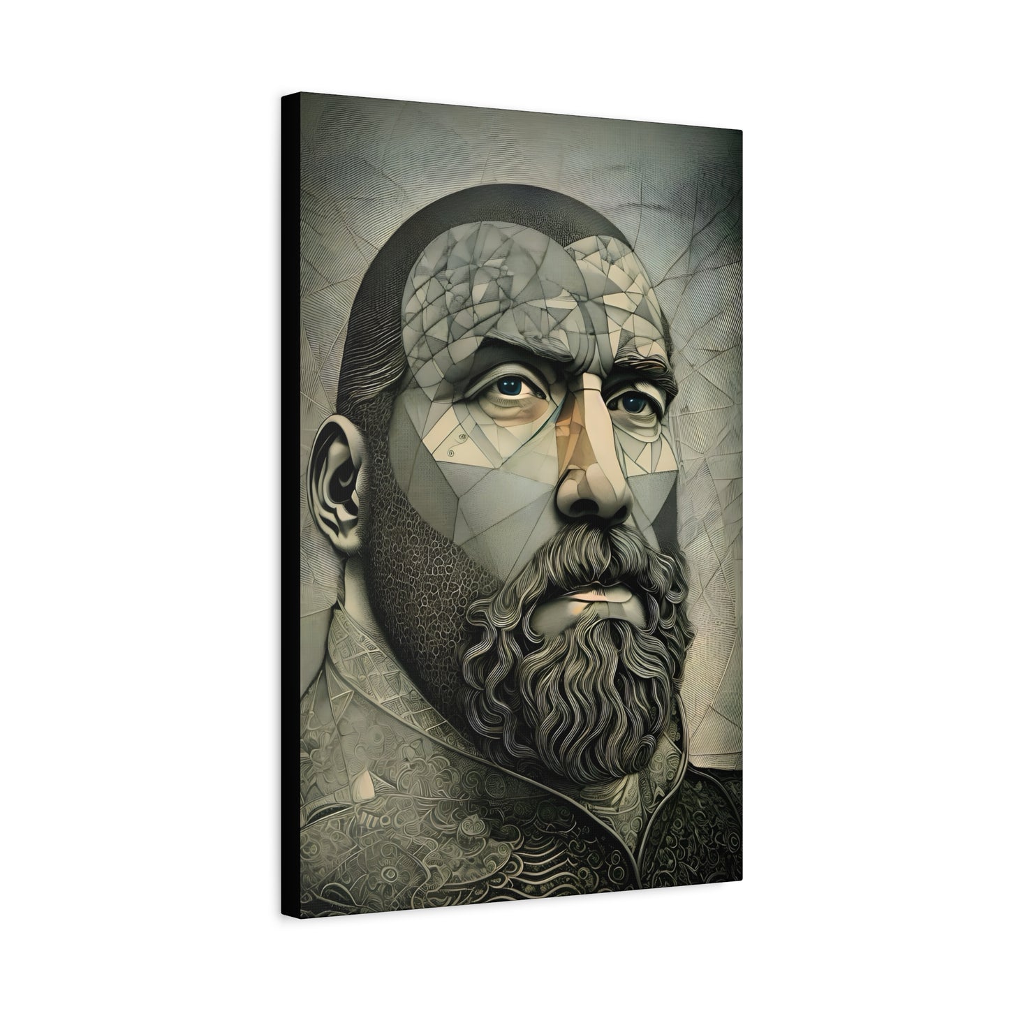 Fractured Peace -  Fine Art Print by Andrew McCarter adapted from a drawing by David Lake