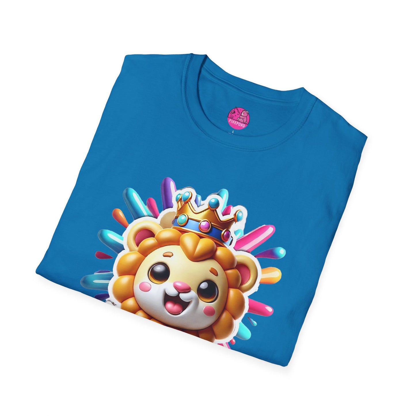 Leon the Lion King Unisex T-Shirt - Fun and Funky Jungle Tee
