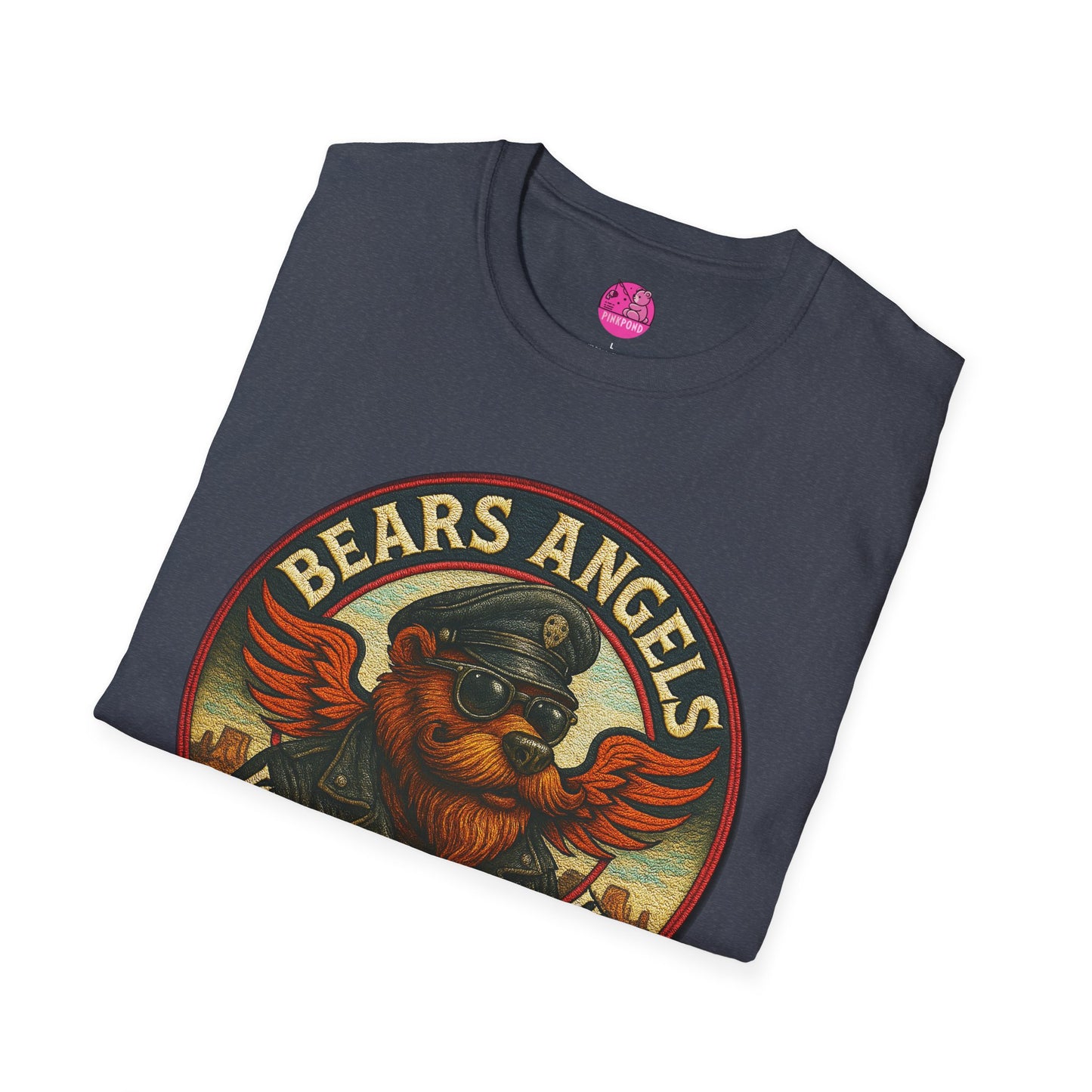 Biker Bears Angels Unisex T-Shirt - Where The Wild Ride Tee