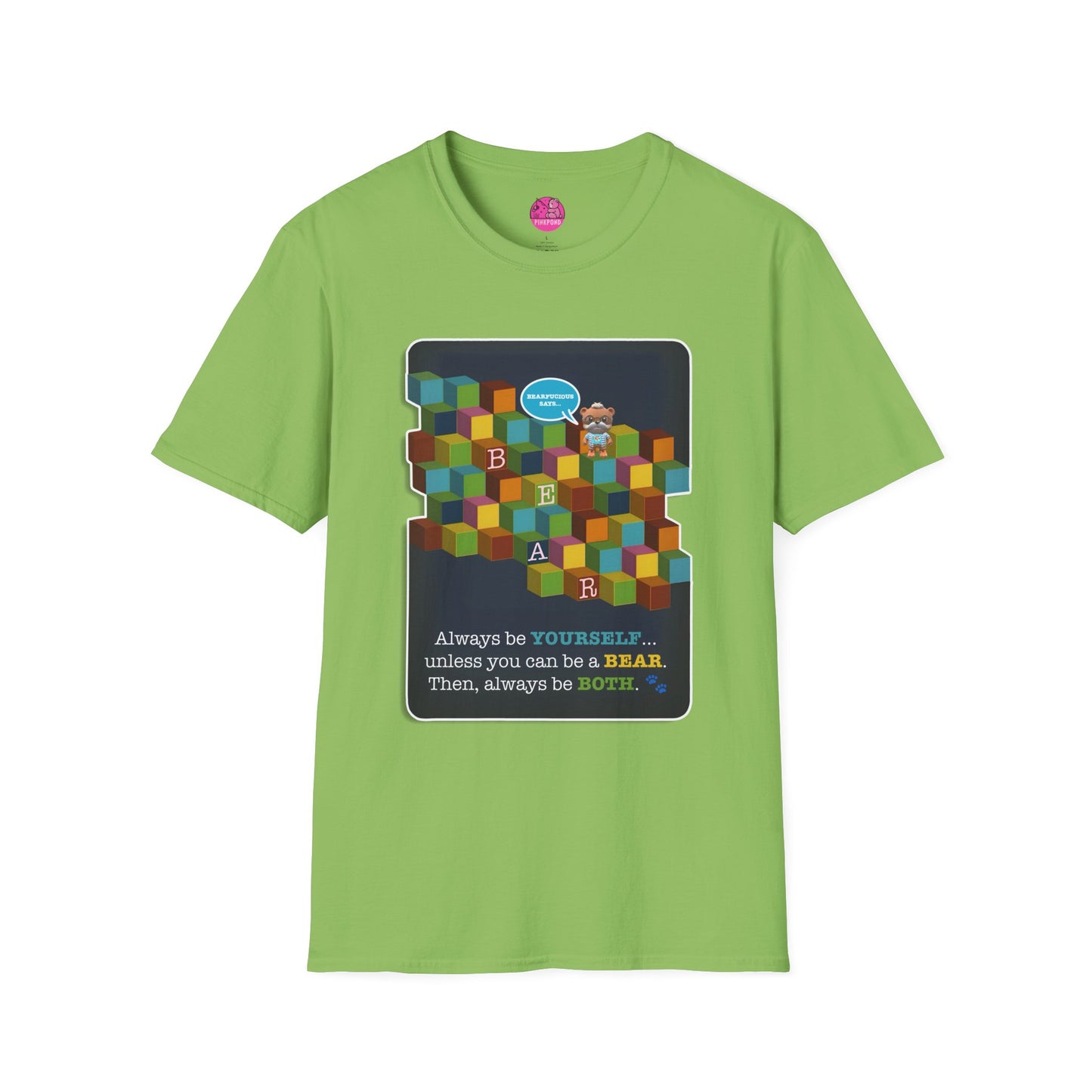 Bearfucious Geometric T-Shirt