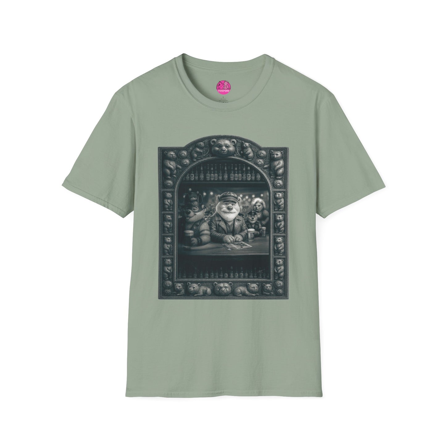 Bear Bar Mirror T-Shirt