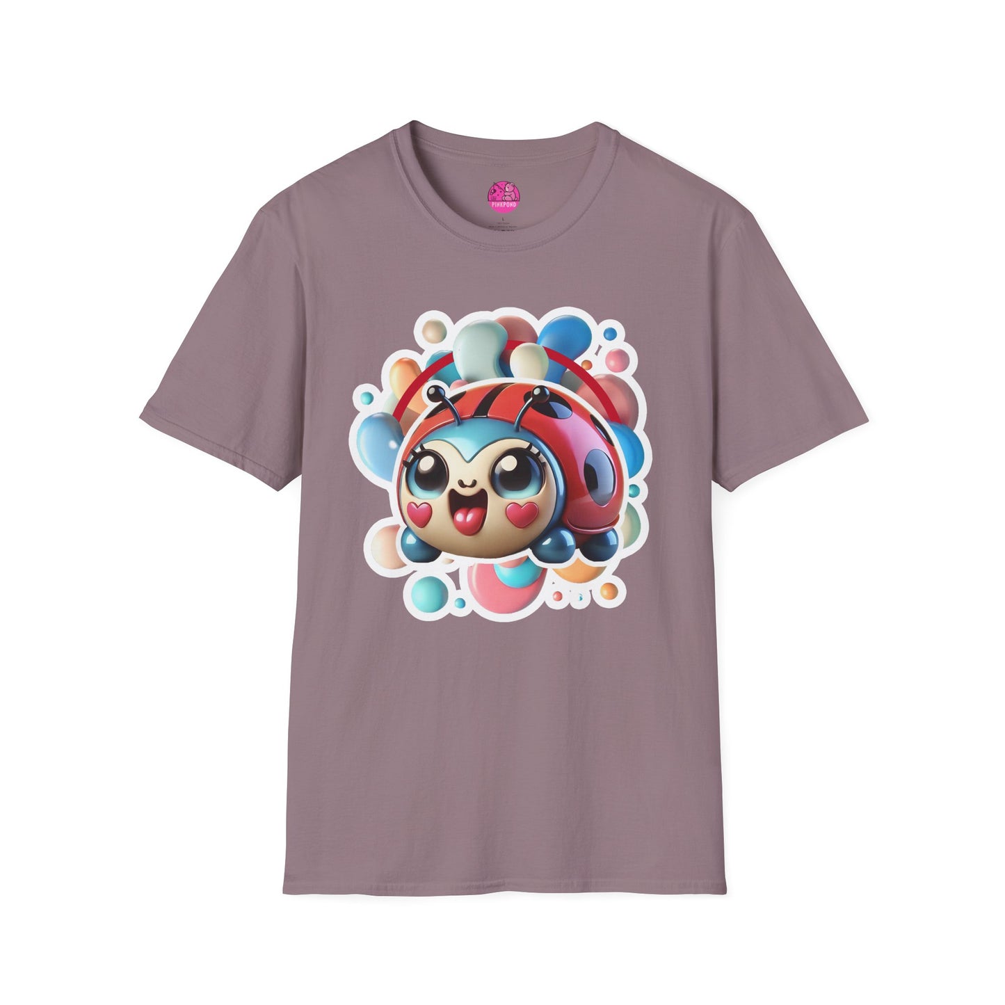 Leticia Ladybird Tee – Sweet, Stylish & Full of Charm!  T-Shirt - Unisex Tee for Fun-Lovers 🐞✨